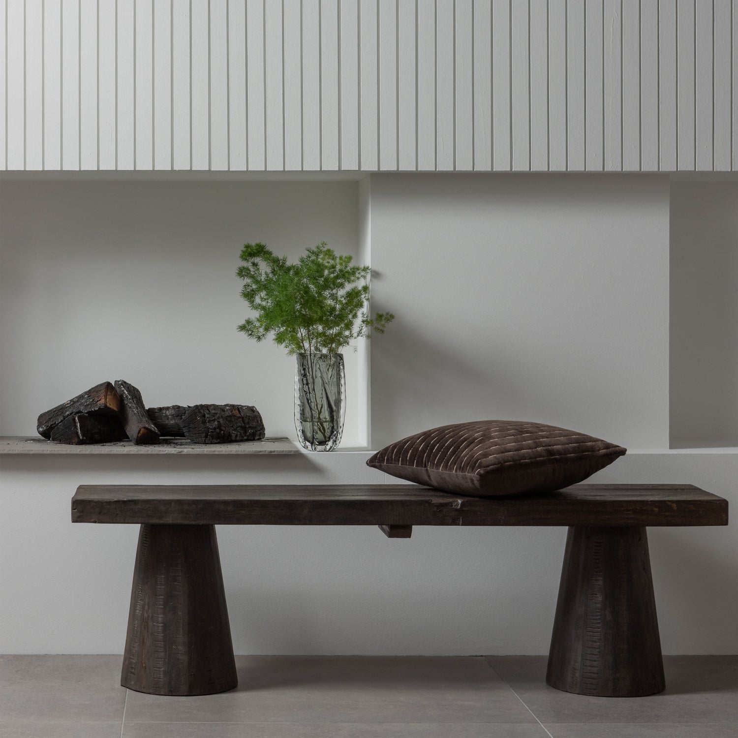 Bank CLYDE donkerbruin