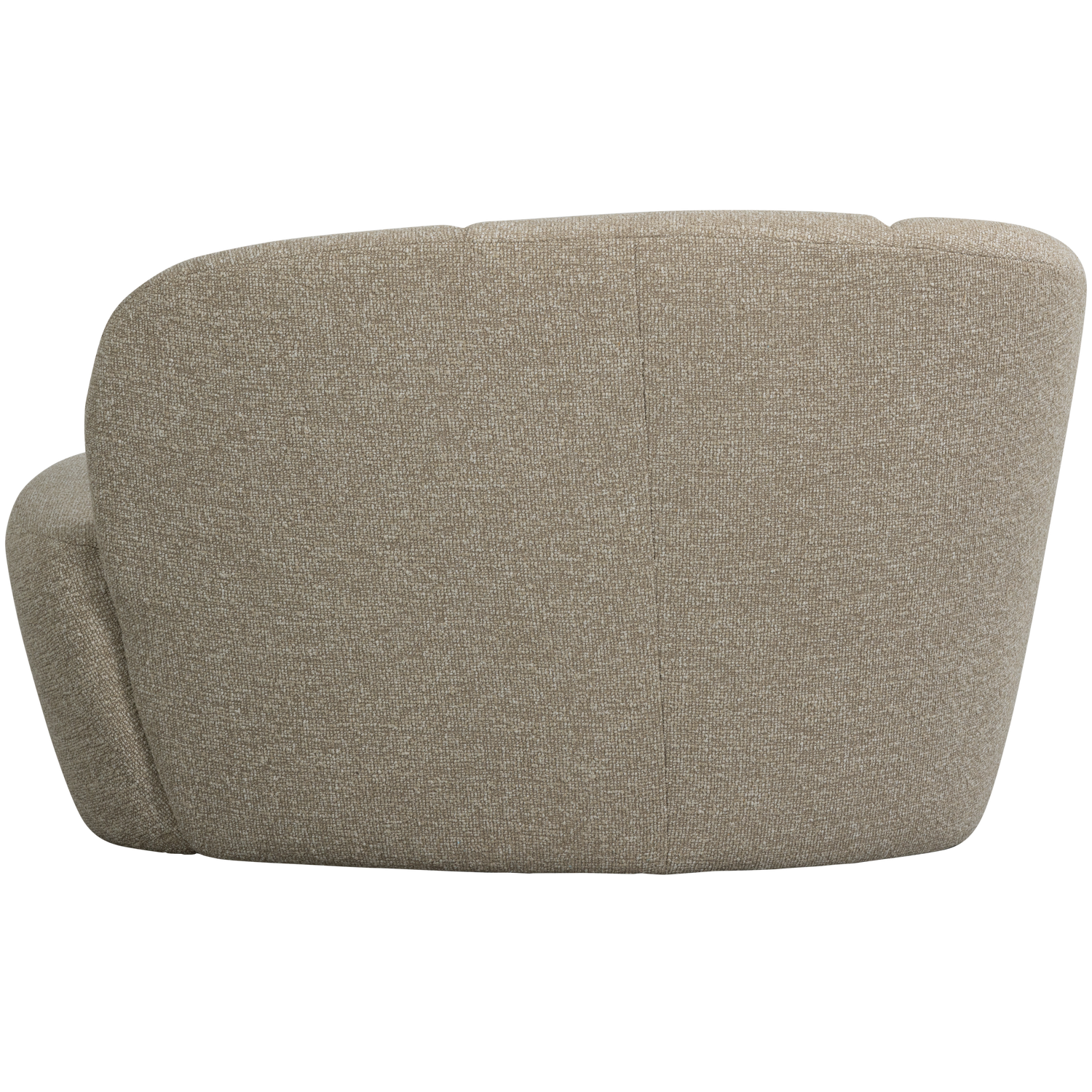 Sofa lewostronna 2-osobowa MOJO piaskowy melanż boucle – styl minimalistyczny