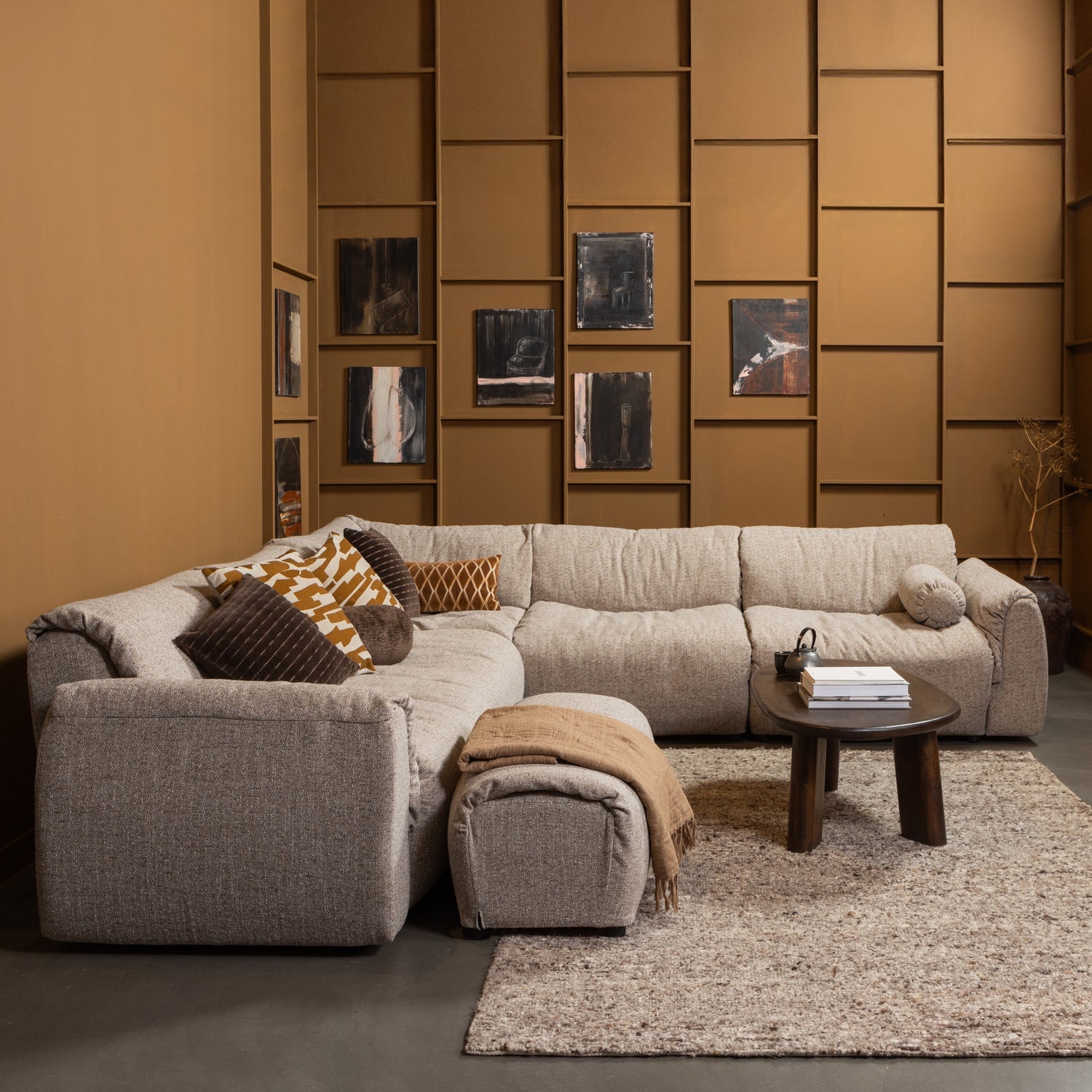 BAGGY modular sofa - gray element