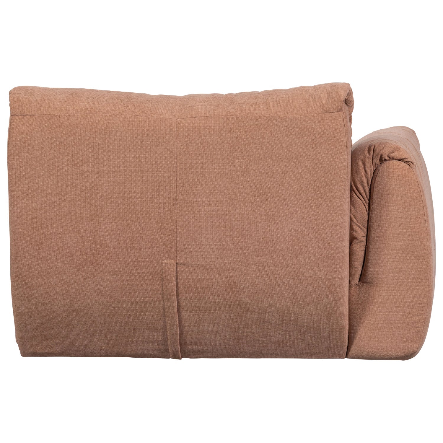 Modulares Sofa BAGGY - linkes Element in Rosa