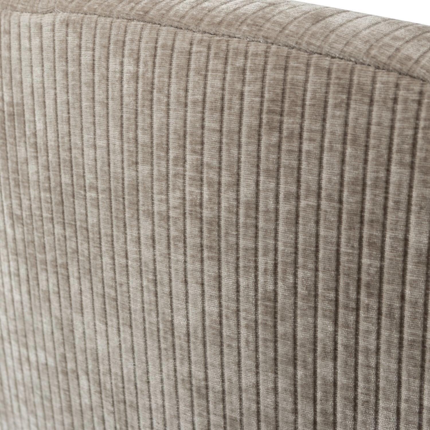 Sofa rechtsseitig 2-sitzig MOJO dunkel sandfarbener Cord