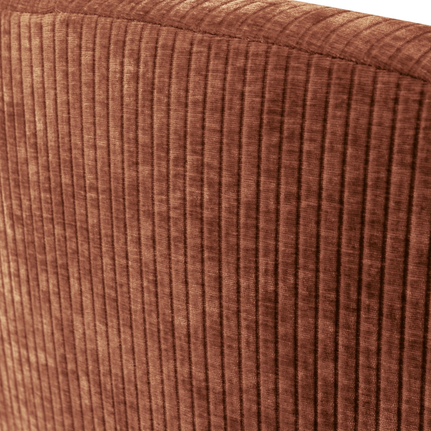 Sofa mit rechtsseitiger Sitzfläche für 2 Personen MOJO braunes Cord