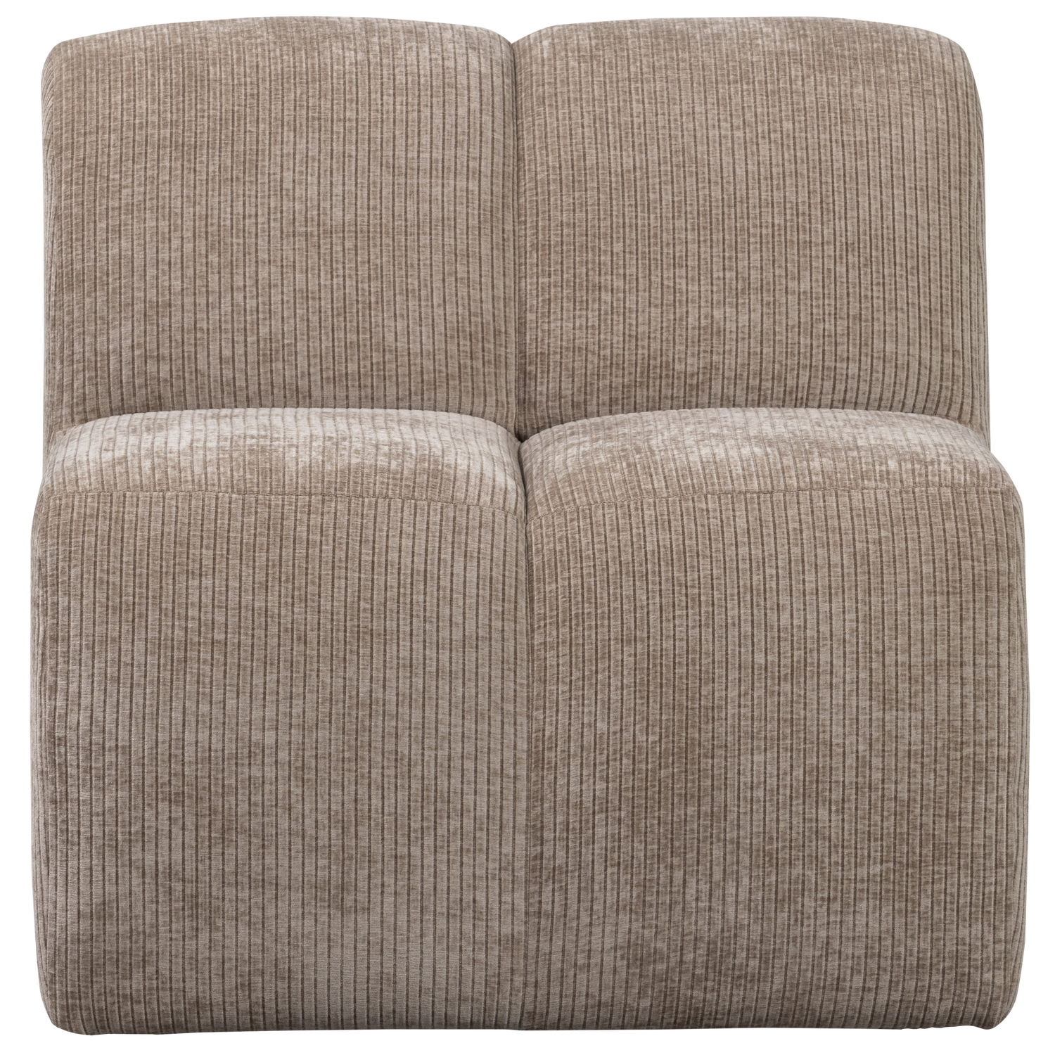 Fotel / moduł MOJO BENCH piaskowy sztruks do salonu – Woood