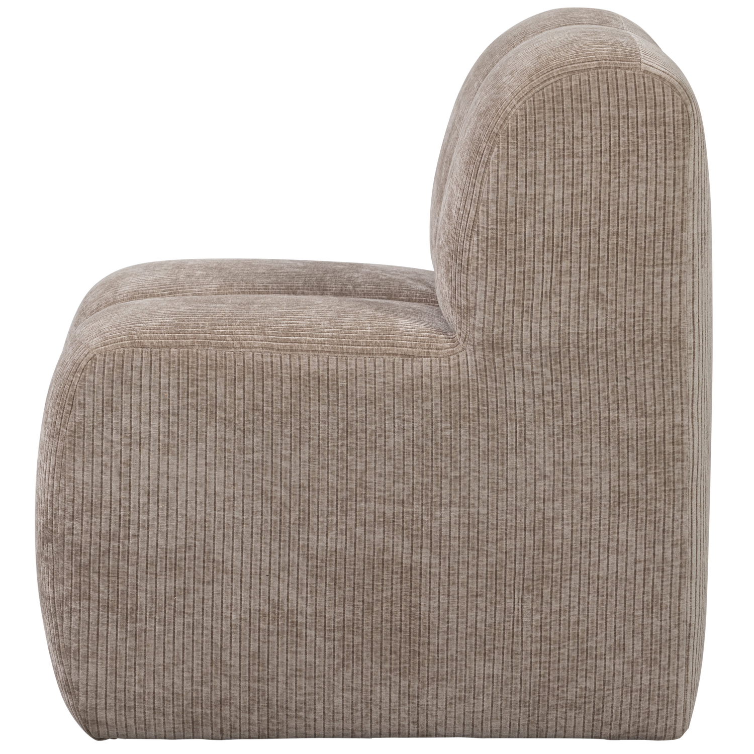 Fotel / moduł MOJO BENCH piaskowy sztruks, marka Woood