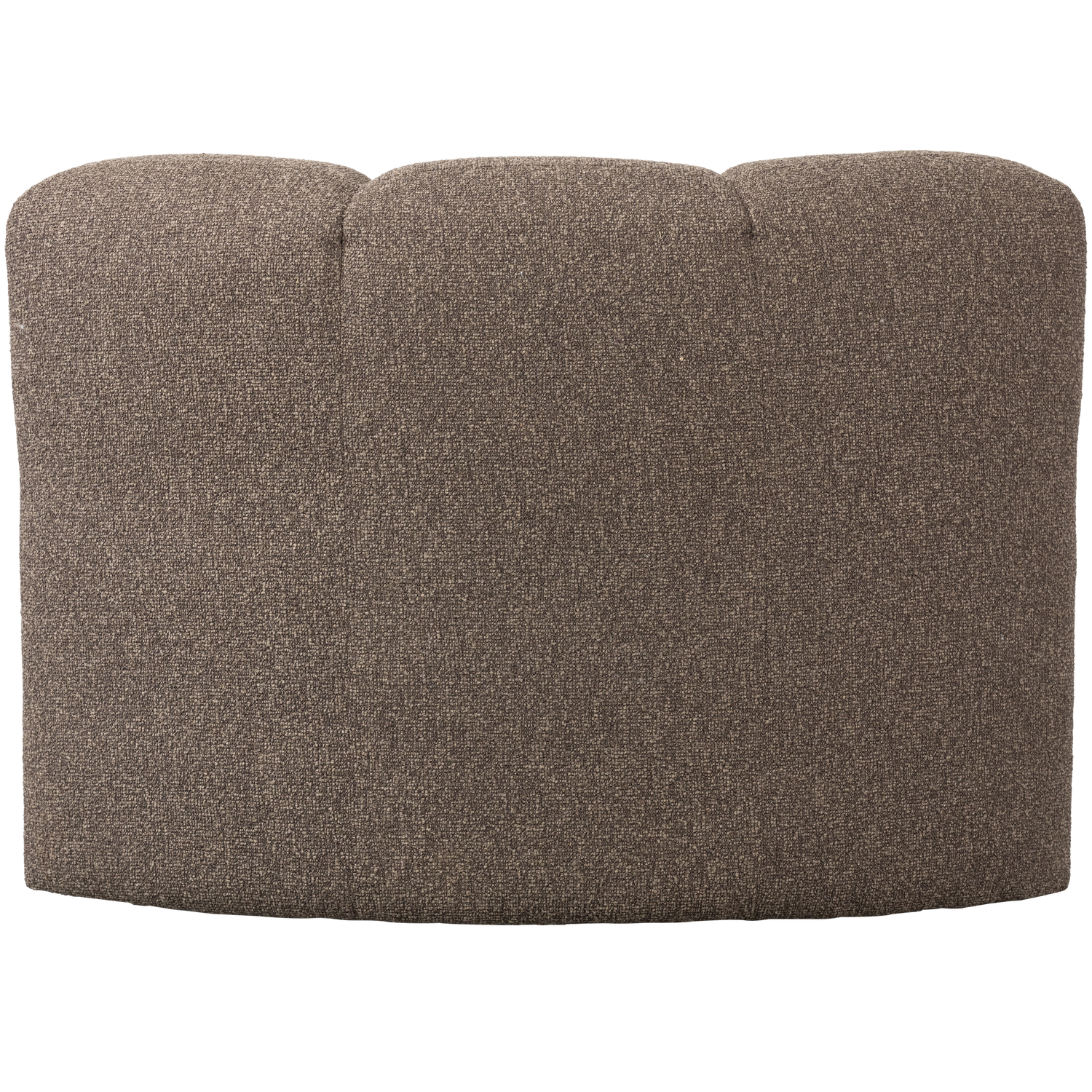 Kanapa modułowa MOJO BENCH - element narożny brązowy melanż boucle – Woood
