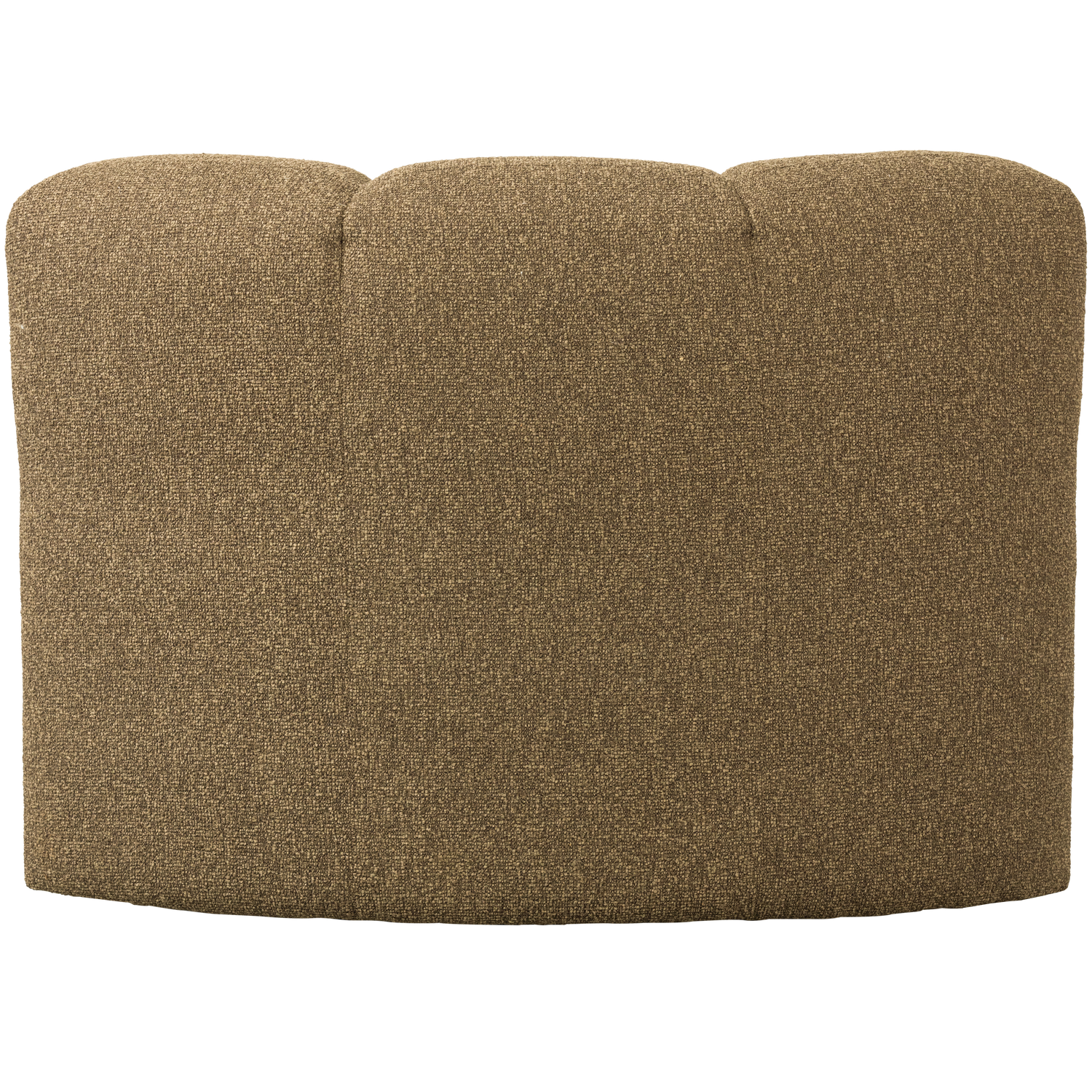 Sofa modułowa MOJO BENCH - element narożny miodowy melanż boucle – Woood