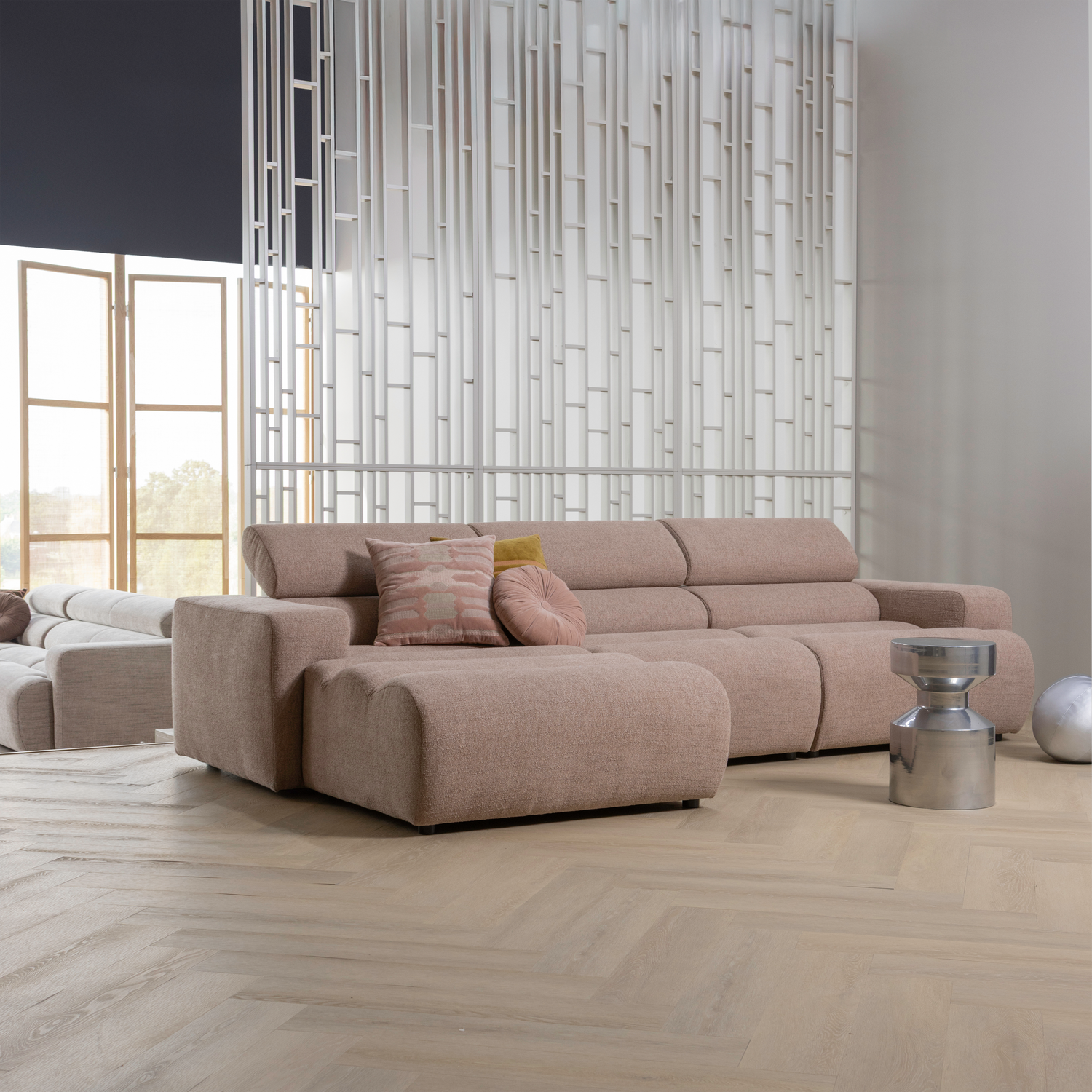 Beistelltisch FERRY verchromt