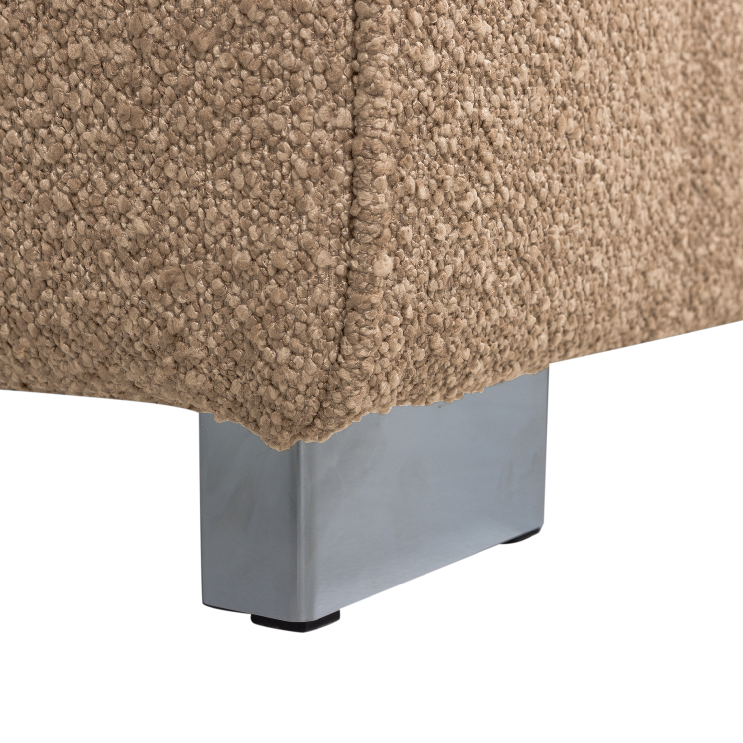 Fauteuil / module LAZY bruin bouclé