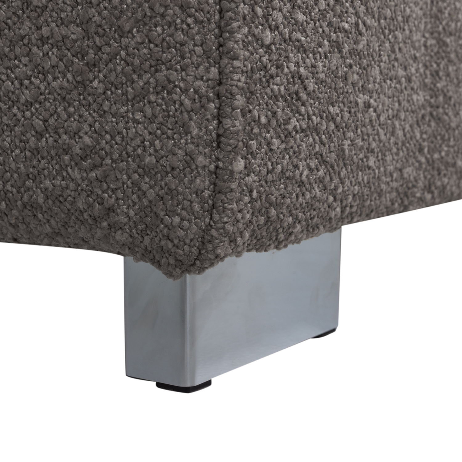 Lazy Armchair / Module in Anthracite Boucle