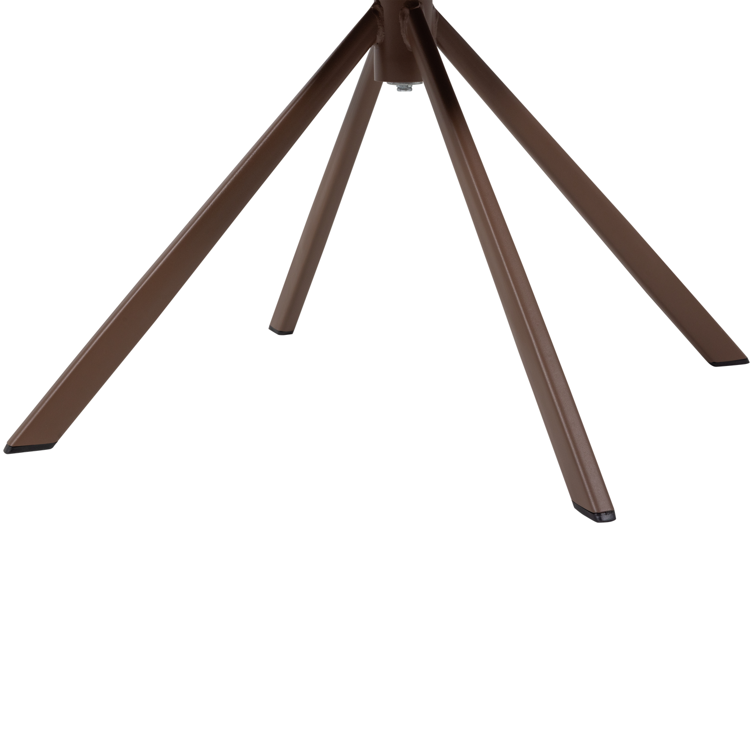 Draaistoel FEMKE bruin chenille