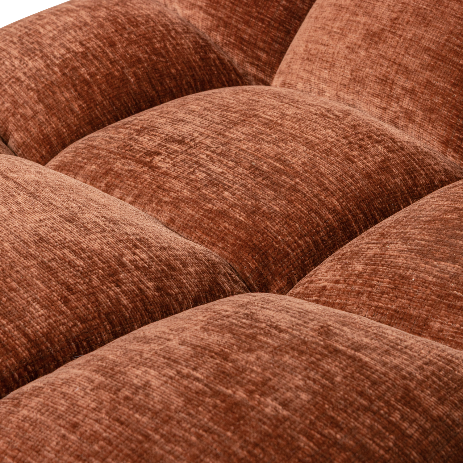 Fotel obrotowy ELVI ceglany – styl vintage