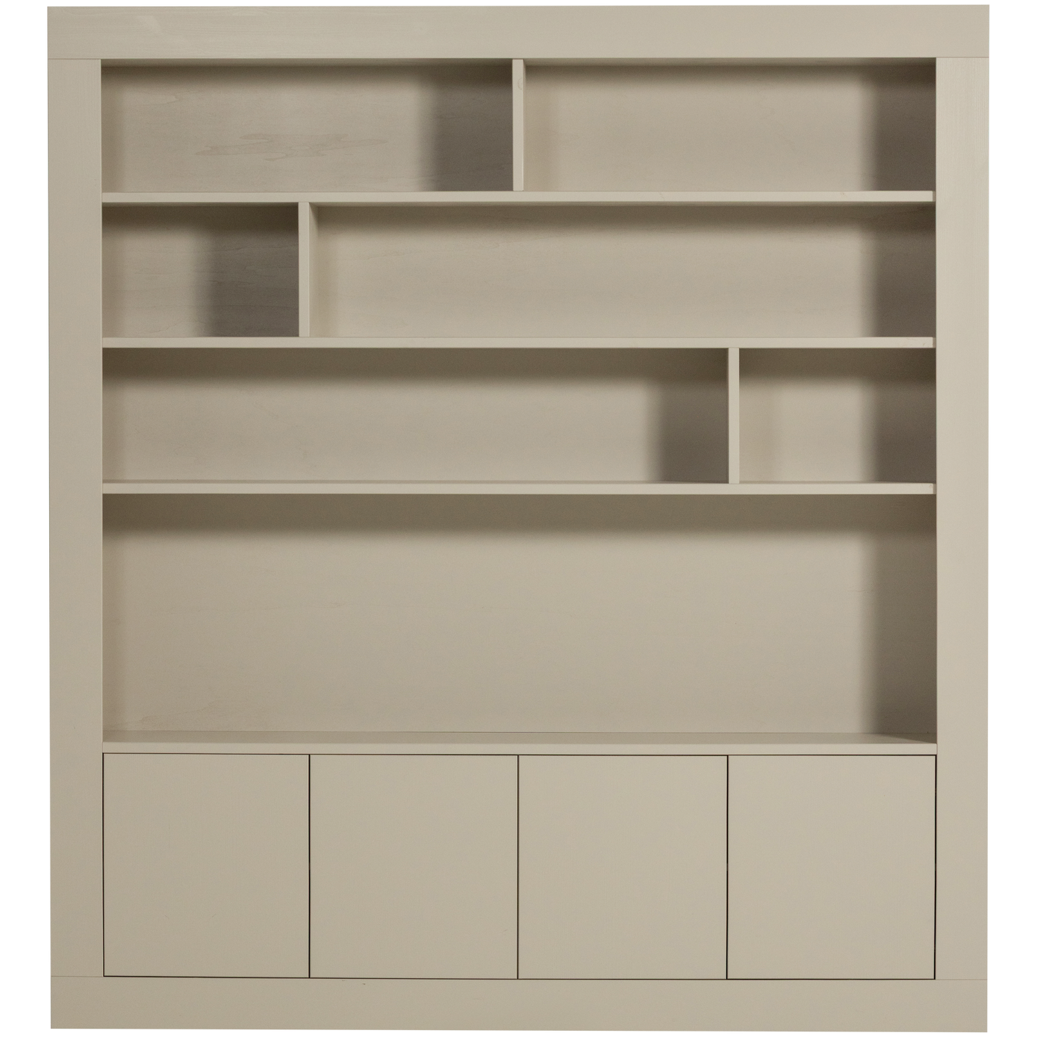 WALLCOVER grijsbeige rek