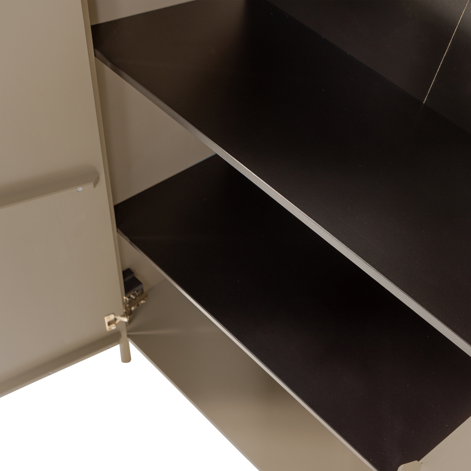 GUNNAR 2-Door Beige Wardrobe