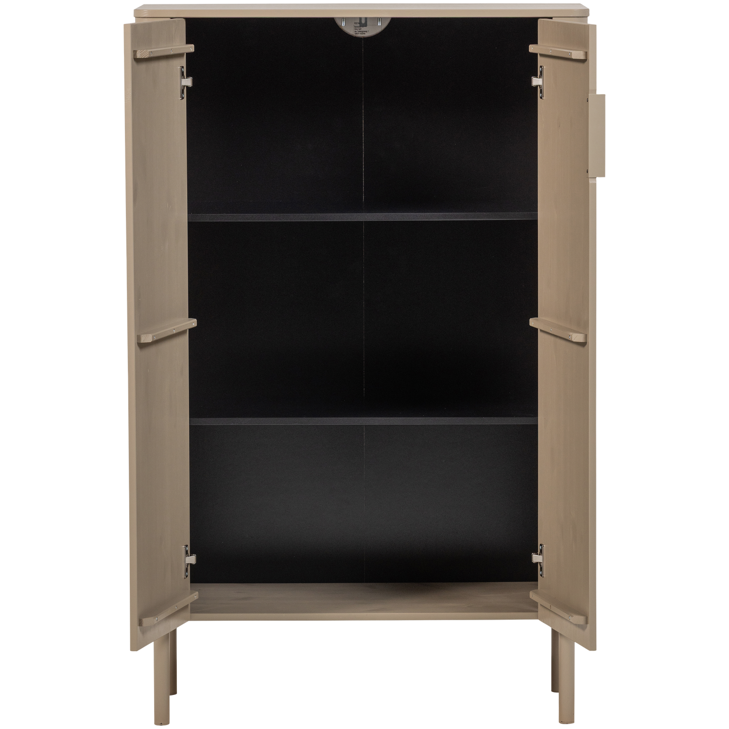 GUNNAR 2-Door Beige Wardrobe