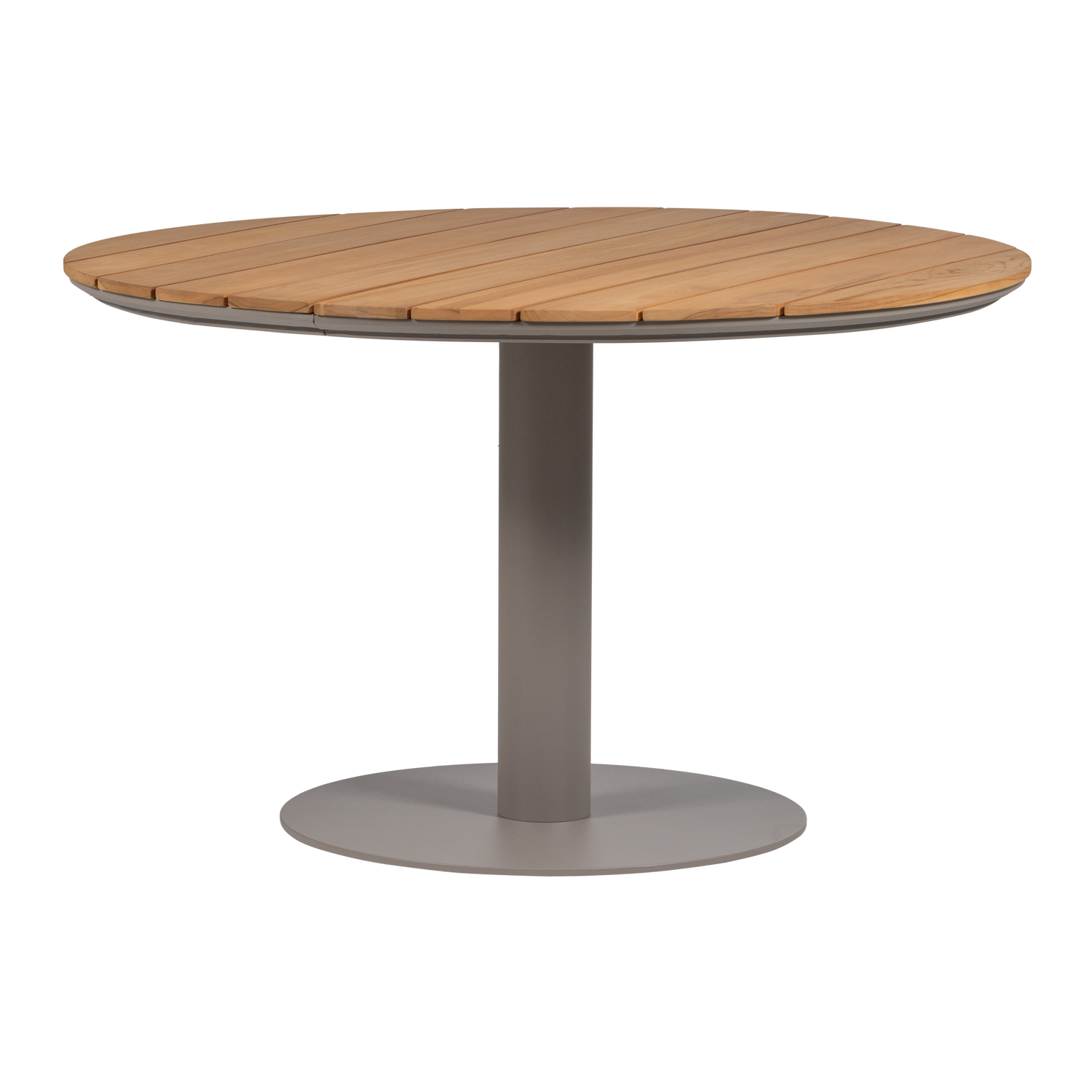VELA Garden Table - Wood with Aluminum Base
