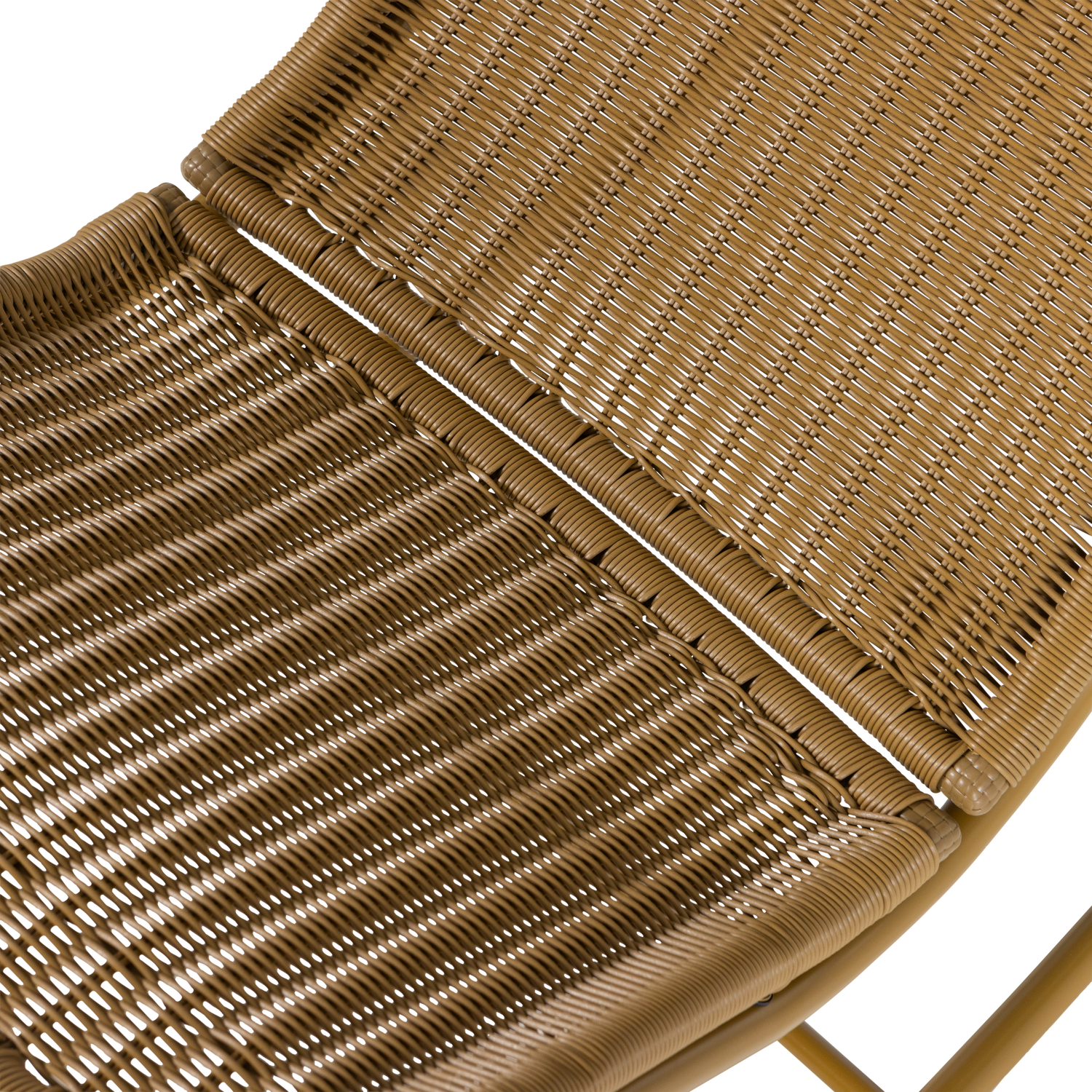 Schommelstoel voor buiten TOM honingkleur