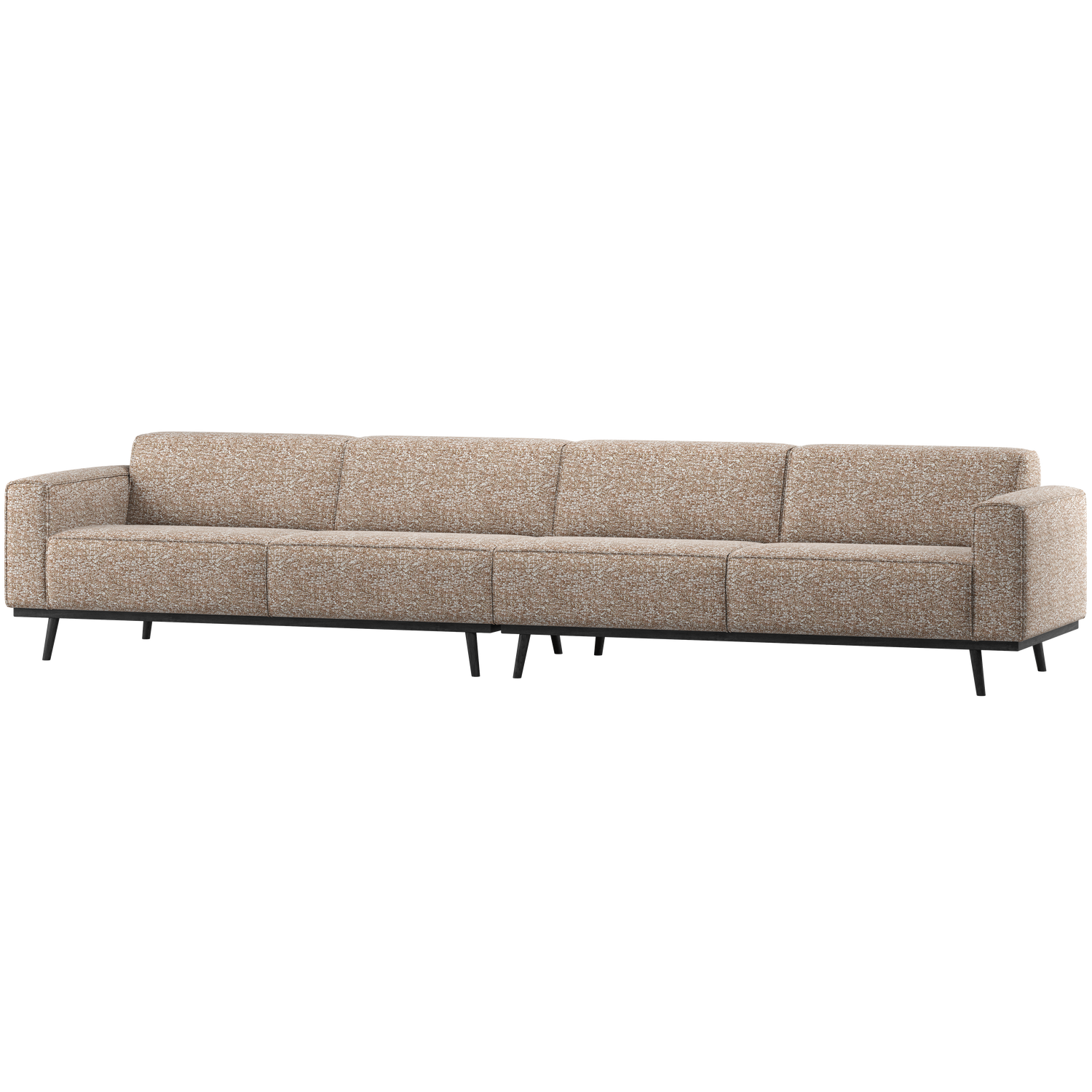 Sofa 4-persoons STATEMENT lichtbruin gemêleerd