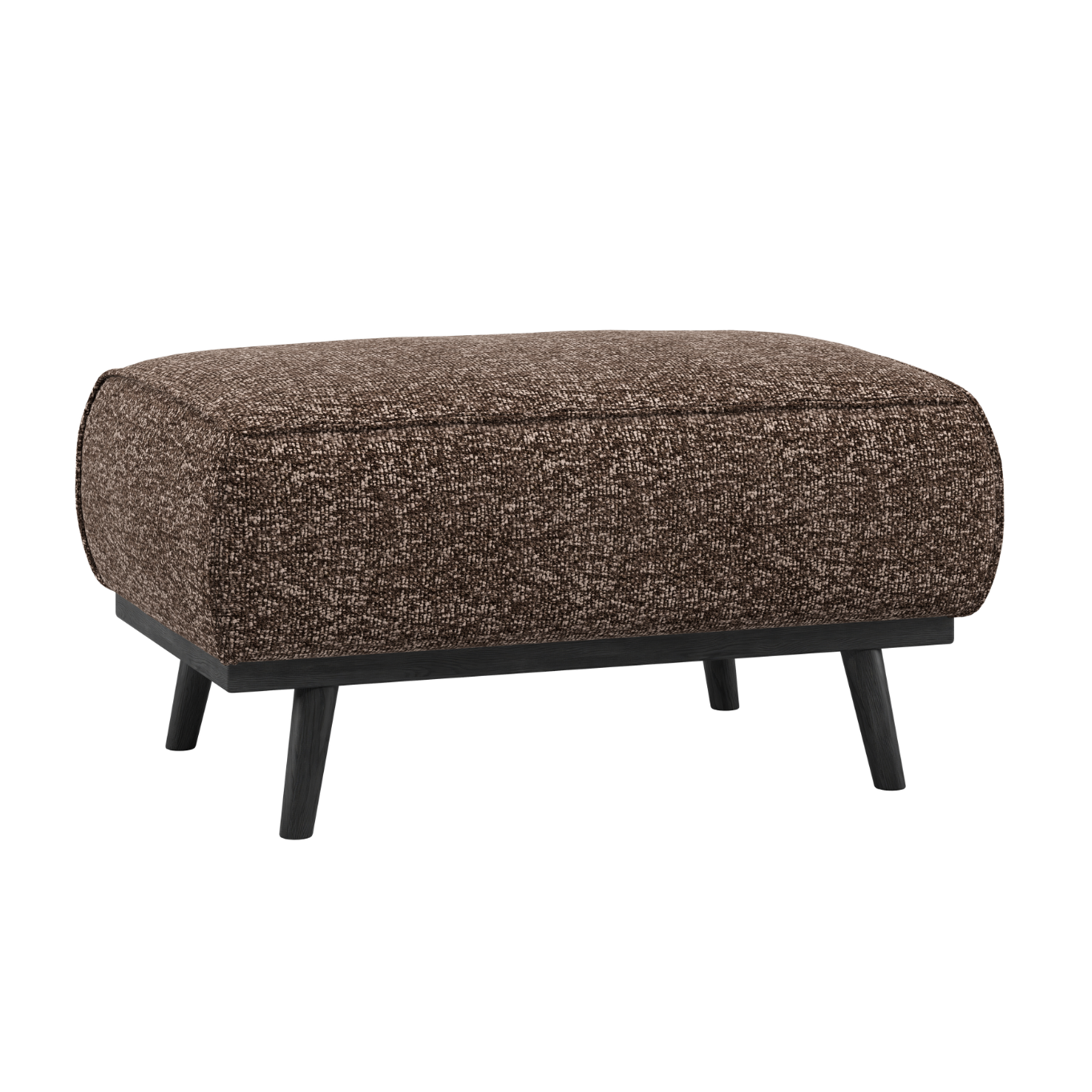 Voetenbank STATEMENT bruin gemêleerd