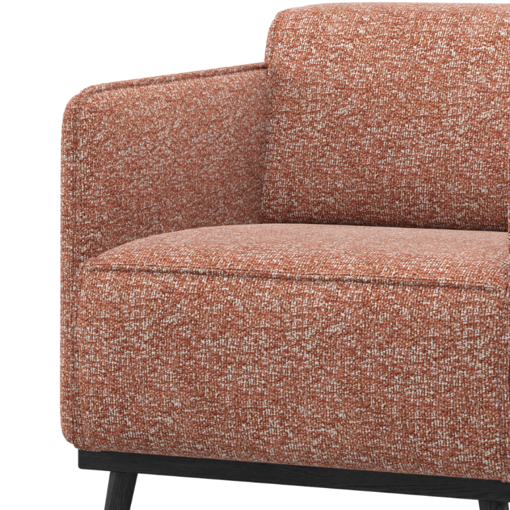 Fauteuil STATEMENT baksteen melange