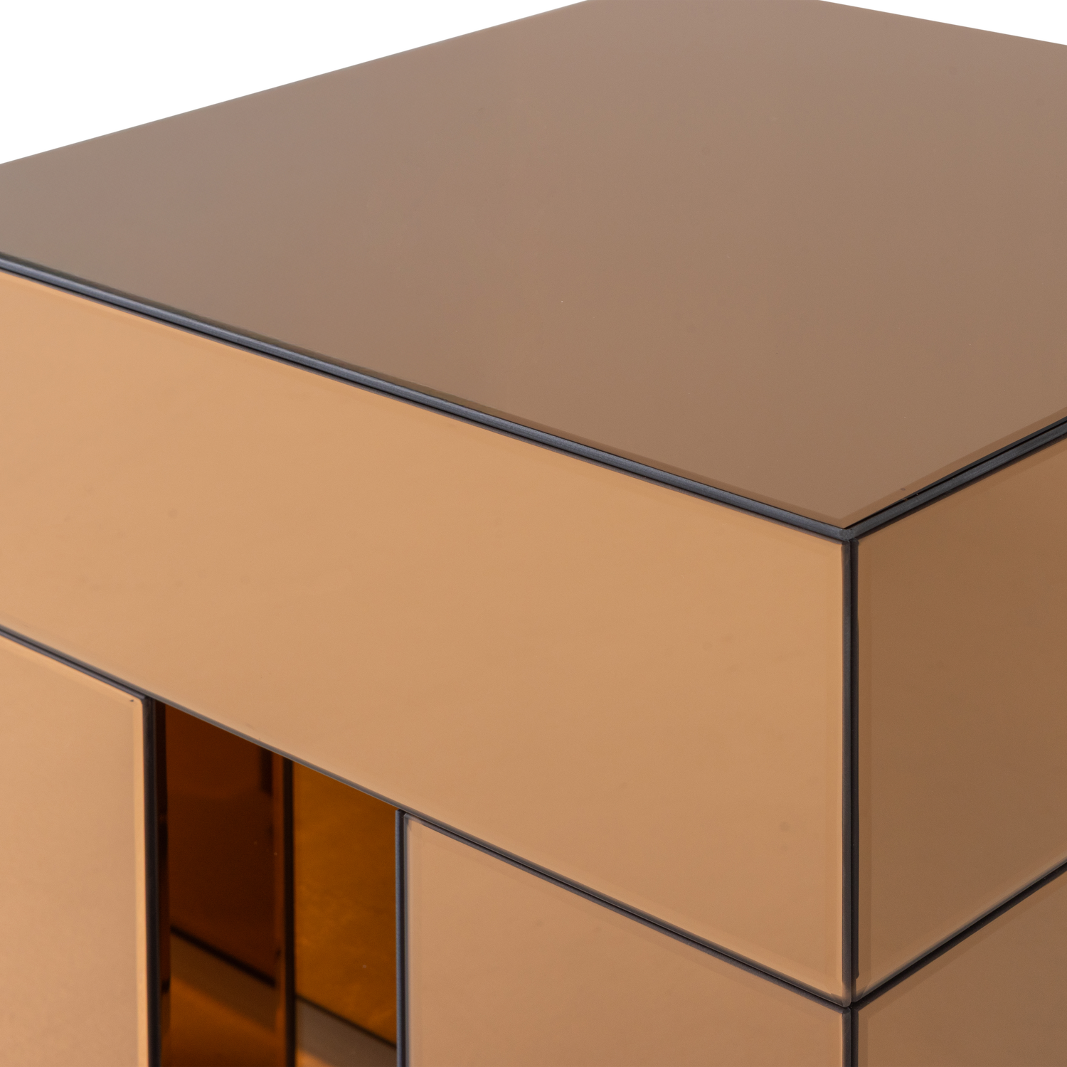 MIRROX bruine salontafel