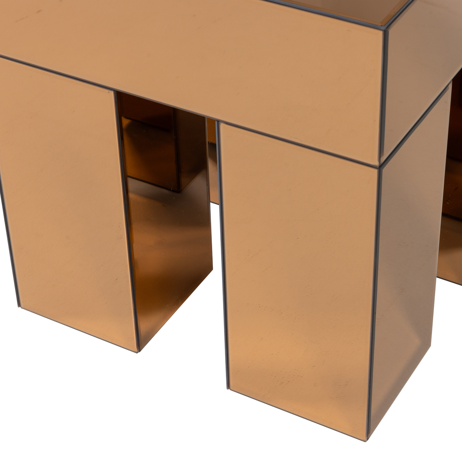 MIRROX bruine salontafel