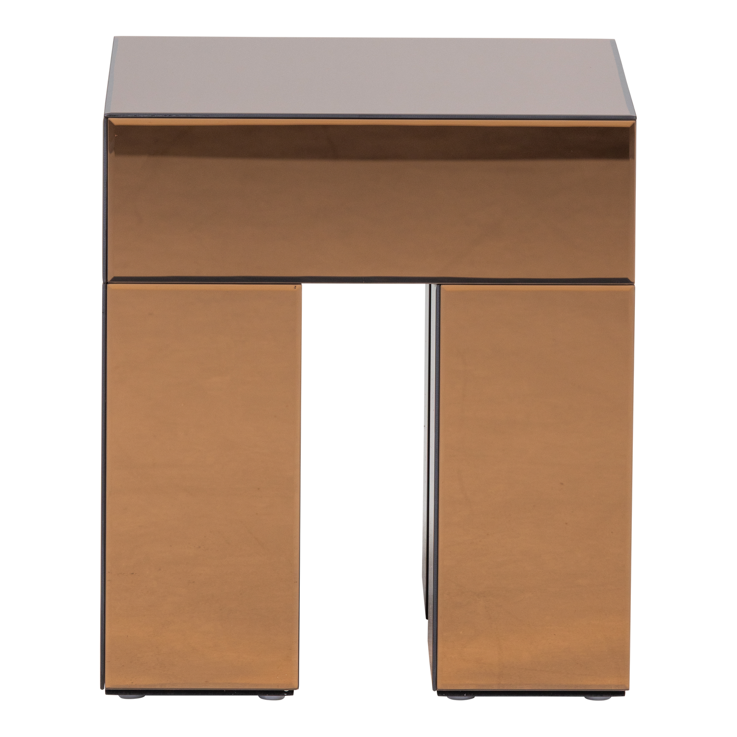 MIRROX bruine salontafel