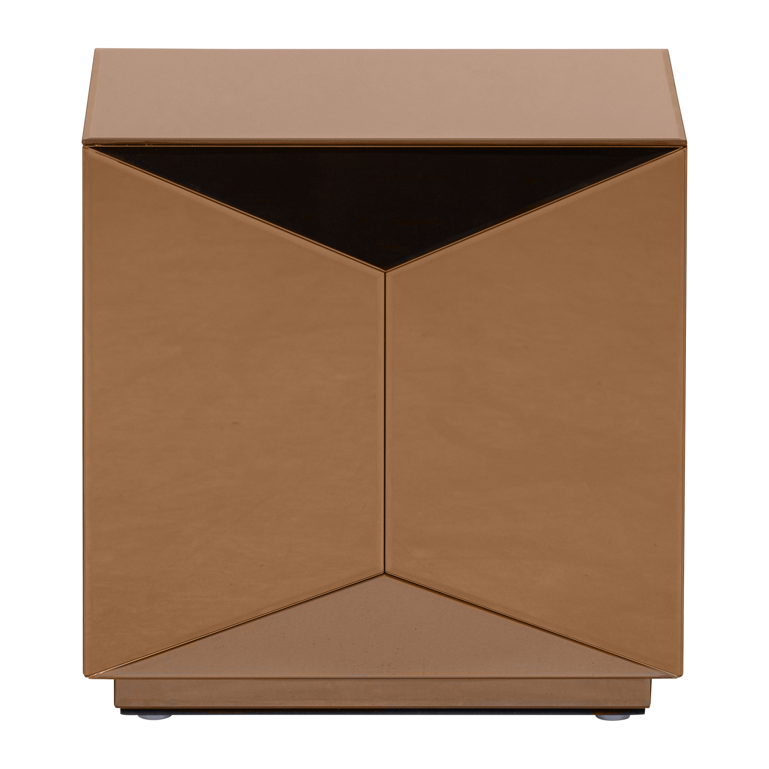 Kaffeetisch GLINTZ braun