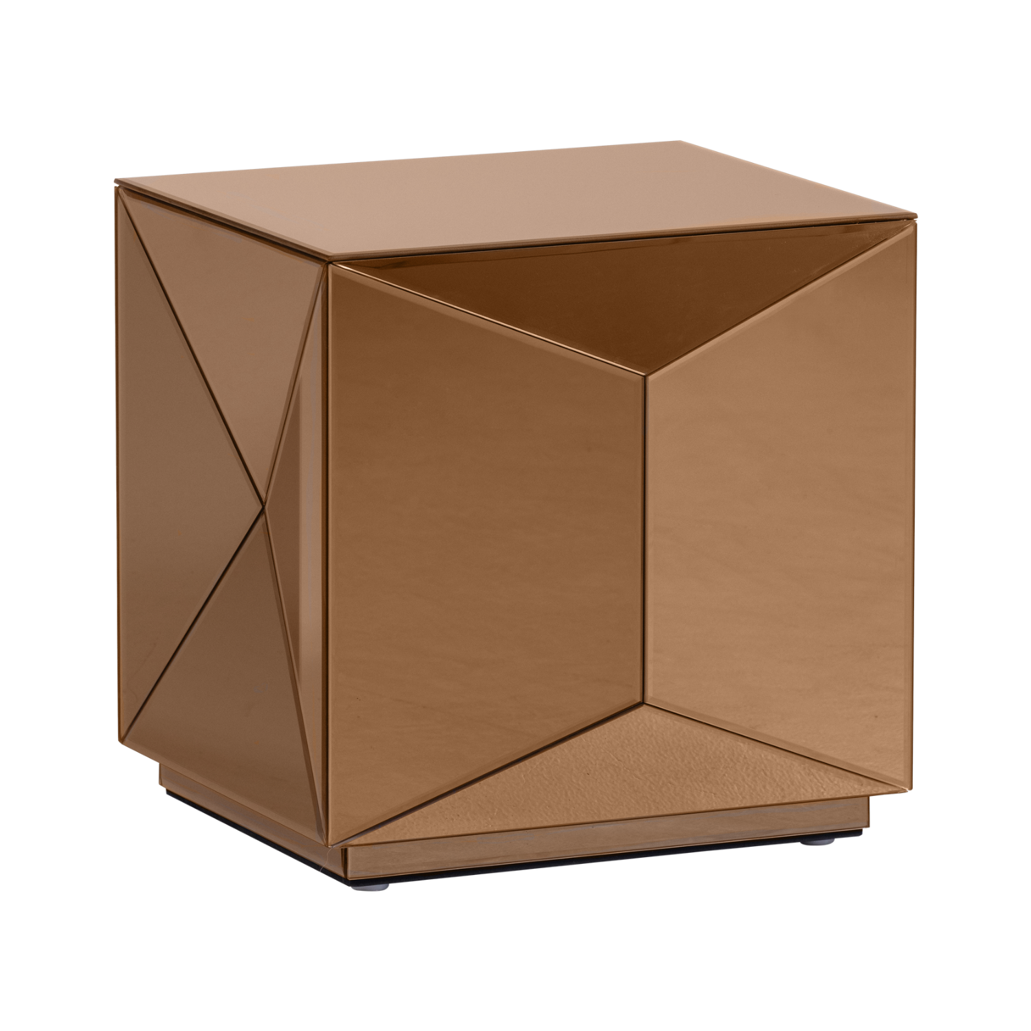 Kaffeetisch GLINTZ braun