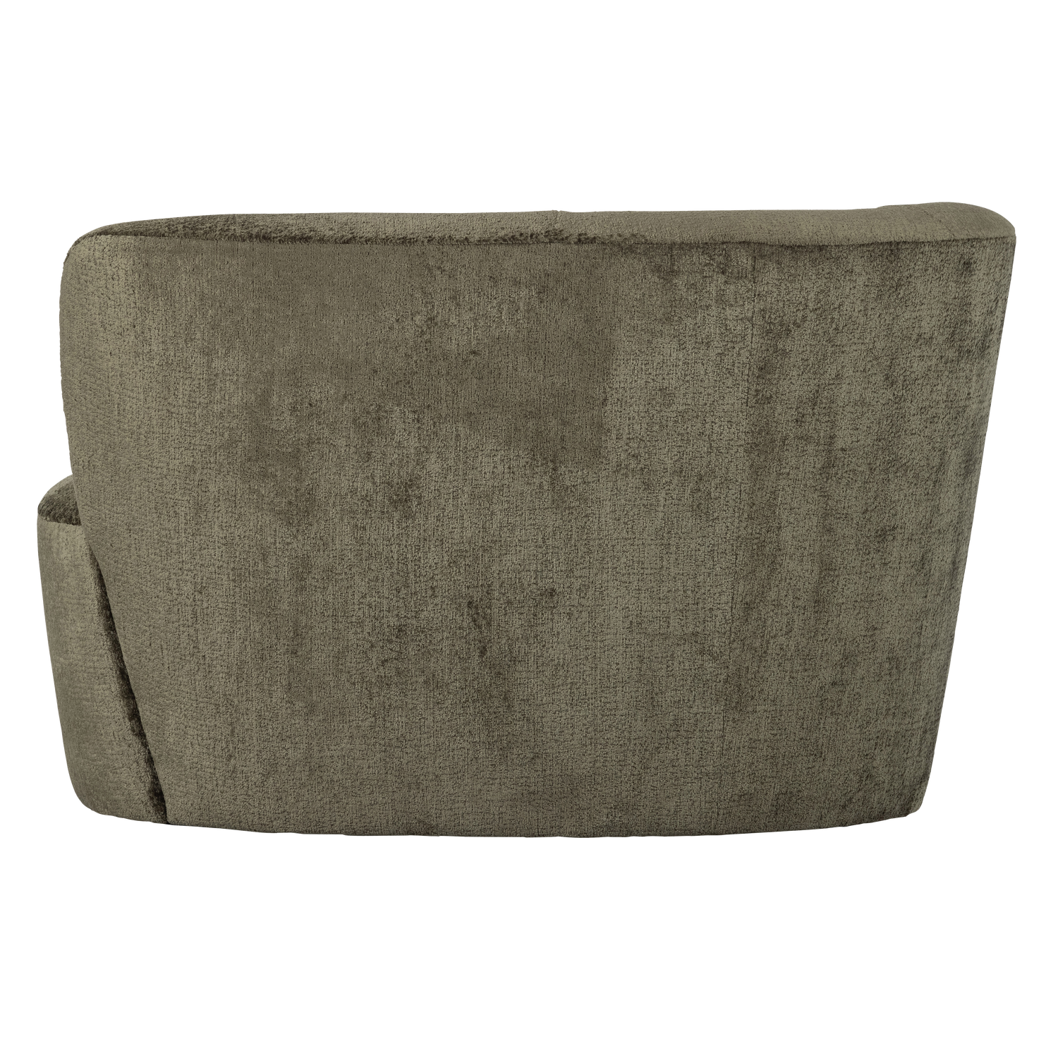 Sofa aus Samt links STONE grün