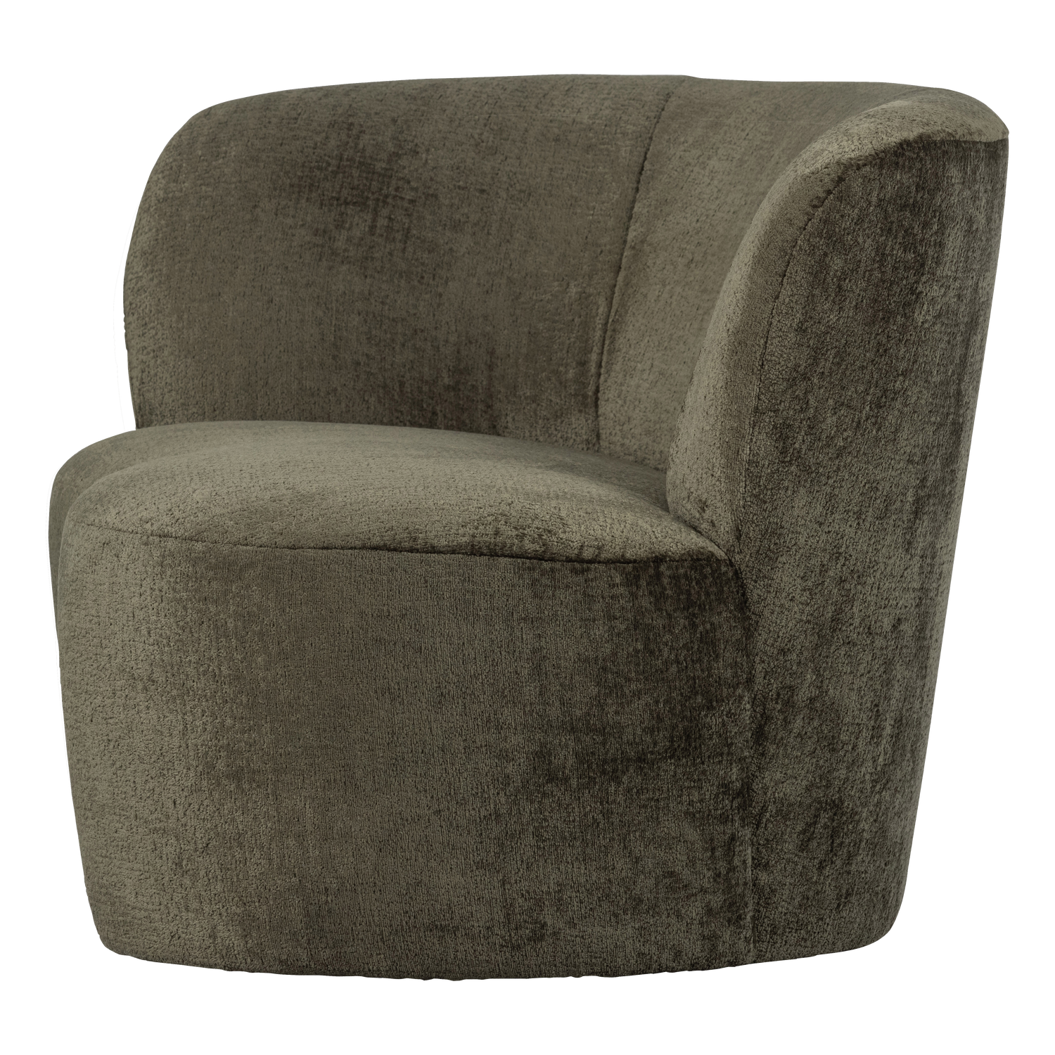 Sofa aus Samt links STONE grün