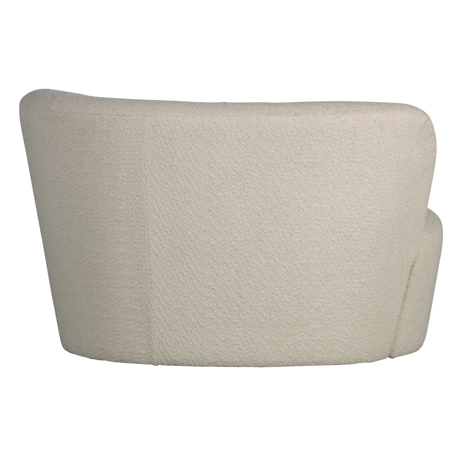 Sofa rechtsseitig STONE creme Boucle