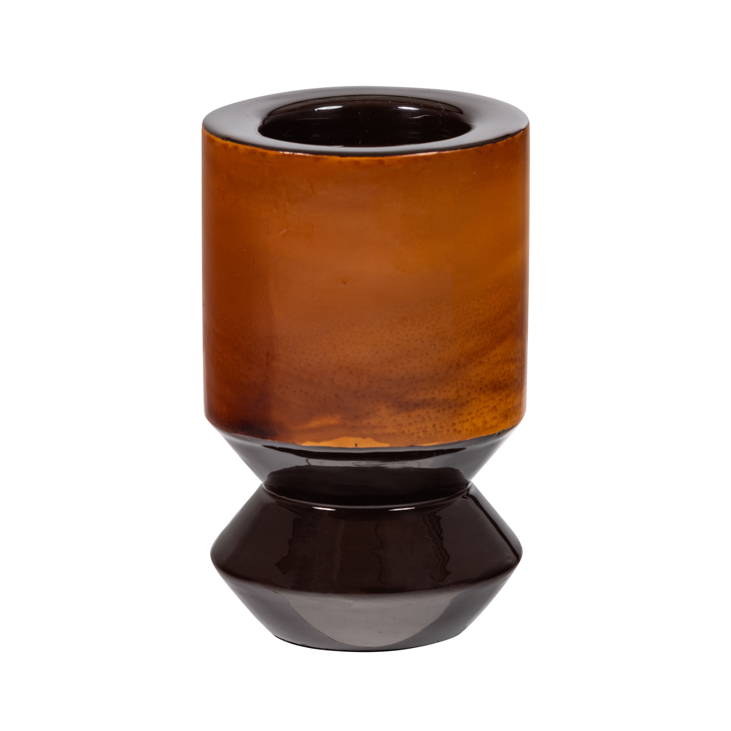KIVA Brown Candle Holder