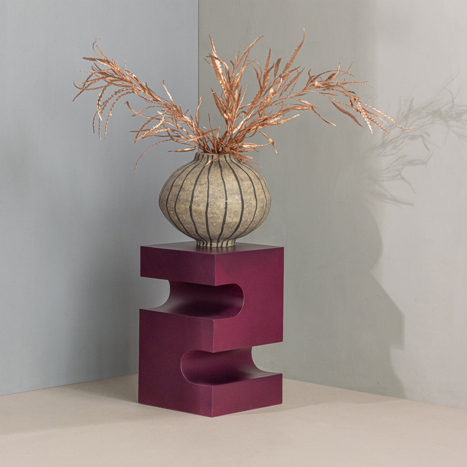 Kaffeetisch JESSA pflaume