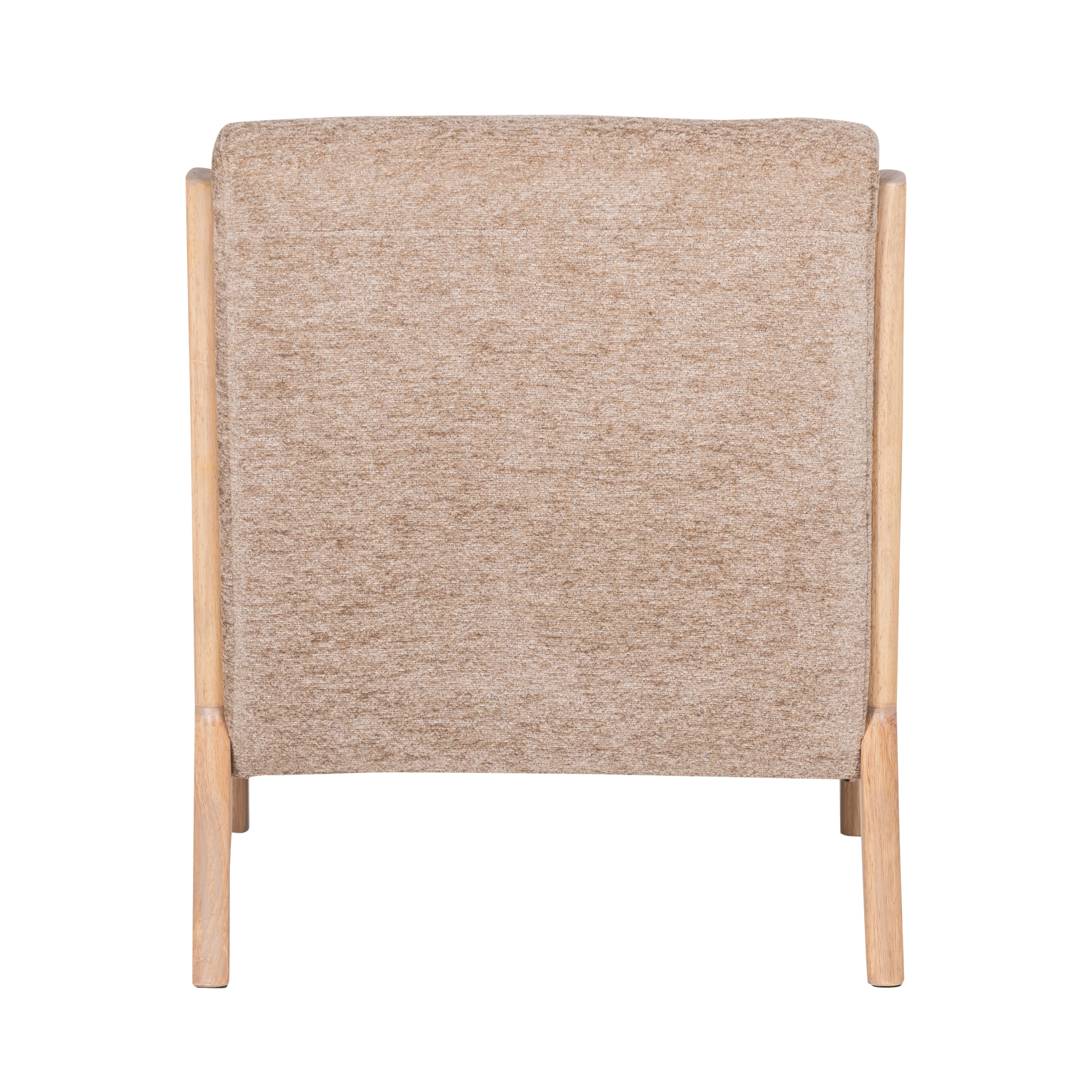 MARK Armchair in Beige Chenille
