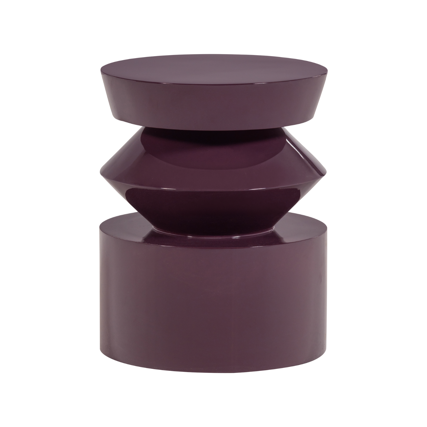 AUREN Purple Side Table