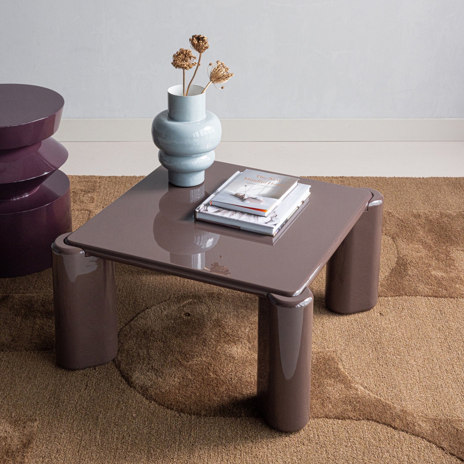 TIVEN Brown Coffee Table