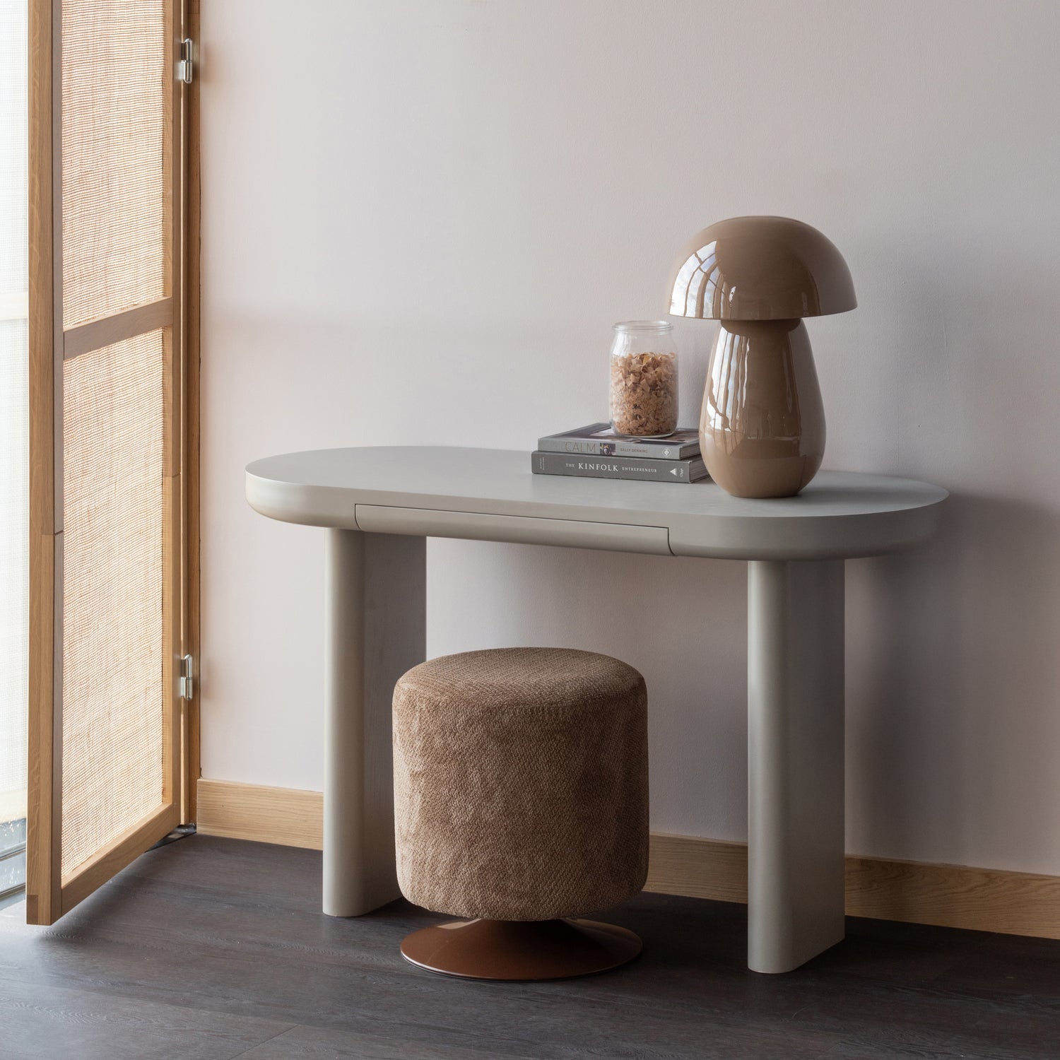 MAEL Desk Gray Veneer