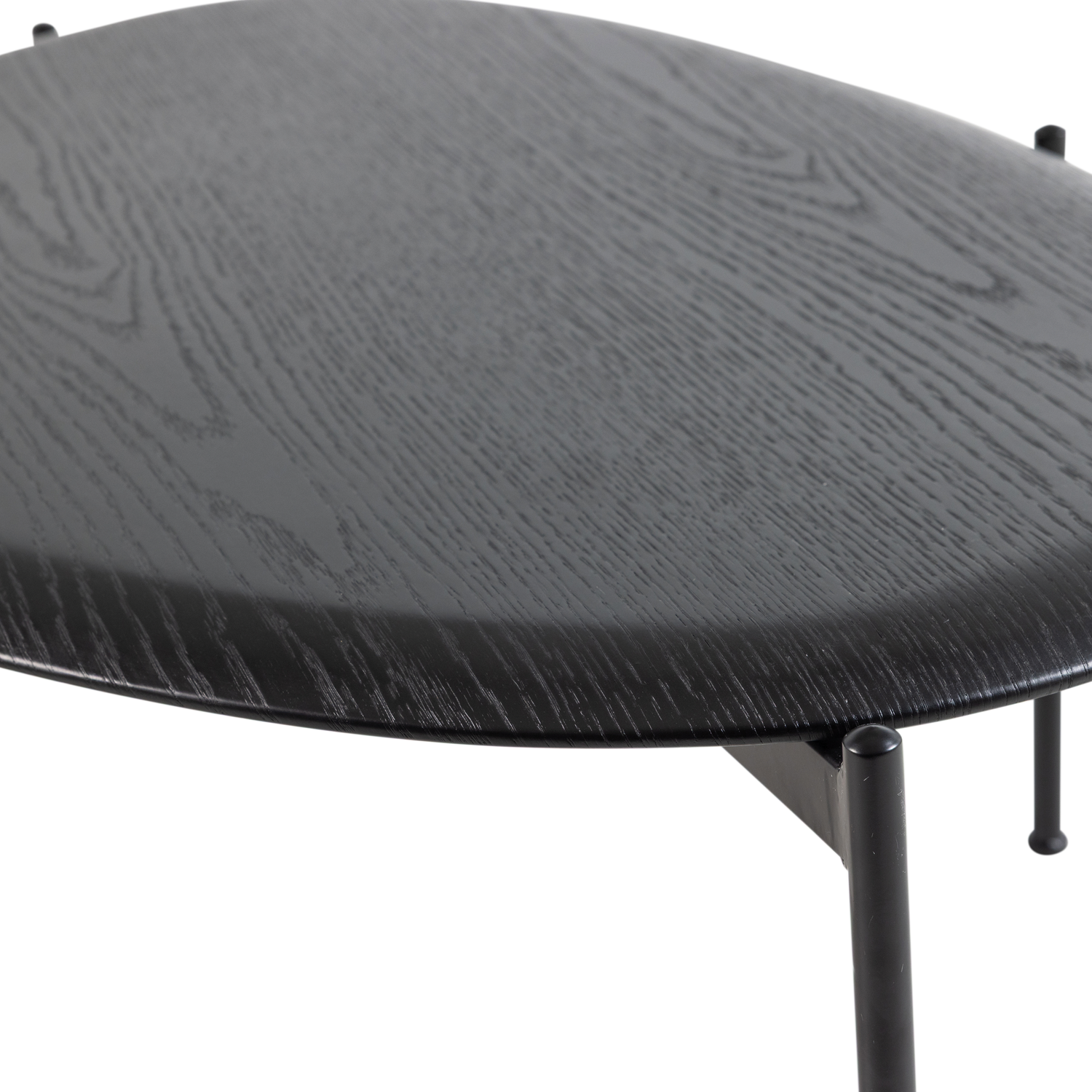 Zijtafel KOTA zwart fineer
