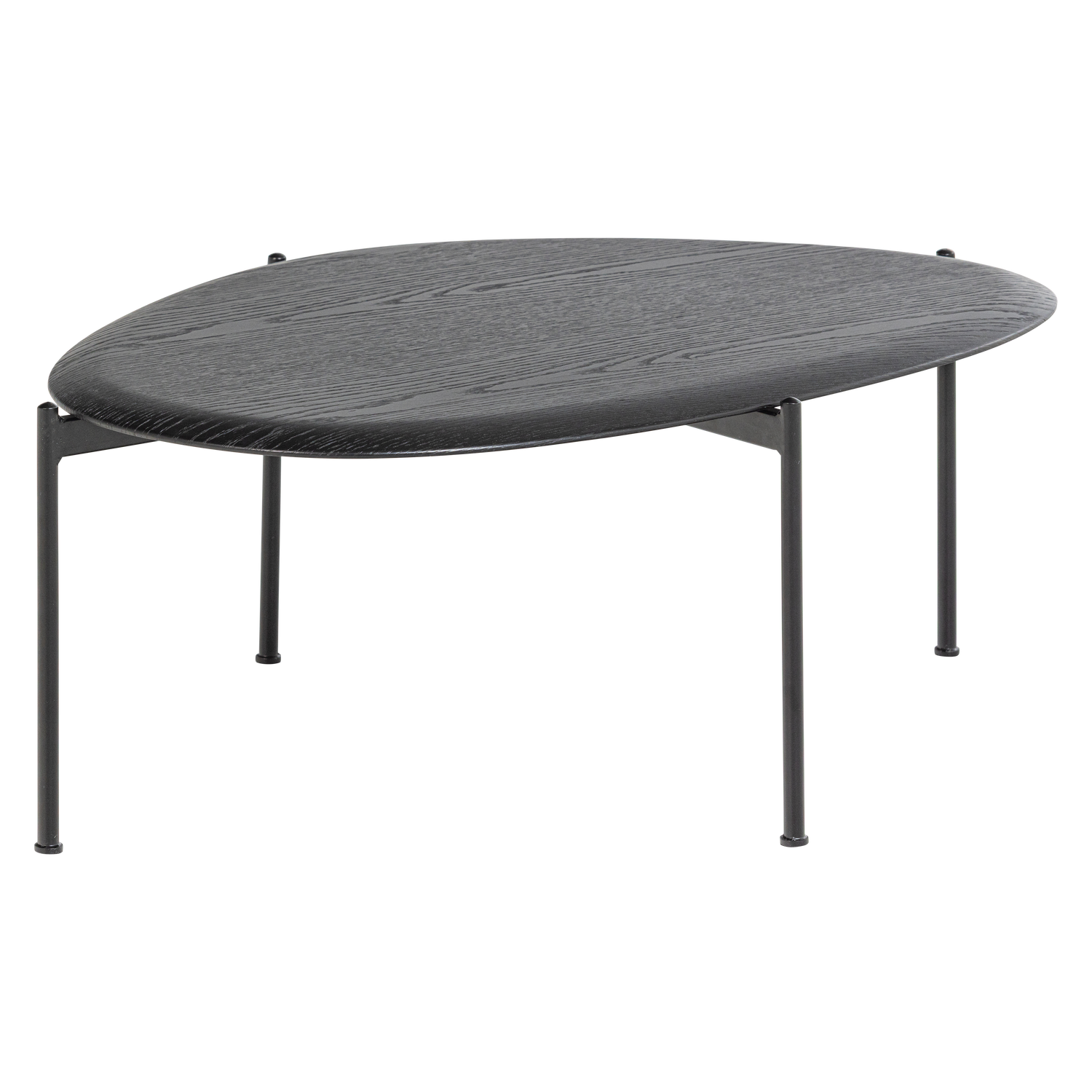 Zijtafel KOTA zwart fineer