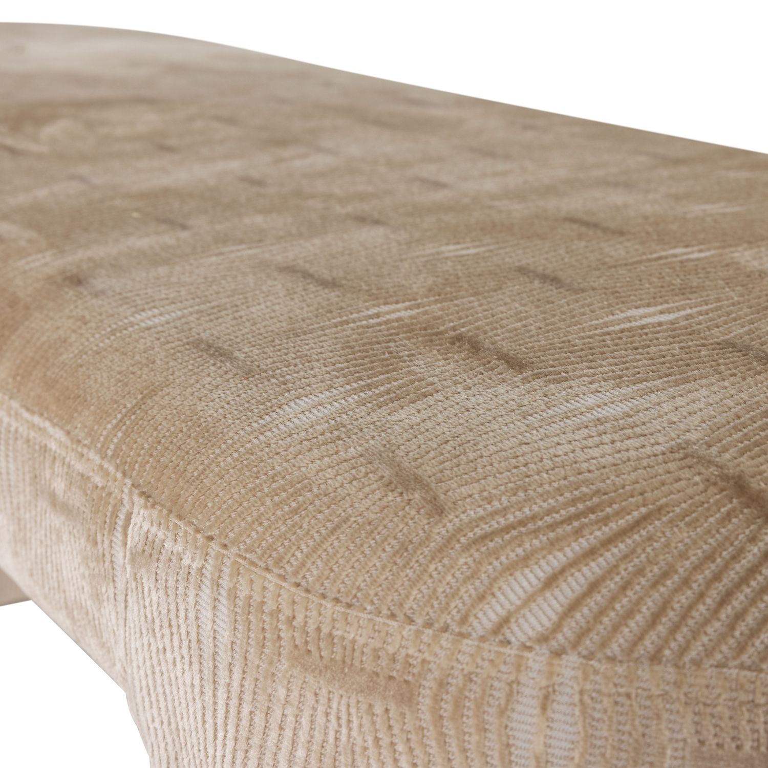 JACOB bank beige met strepen