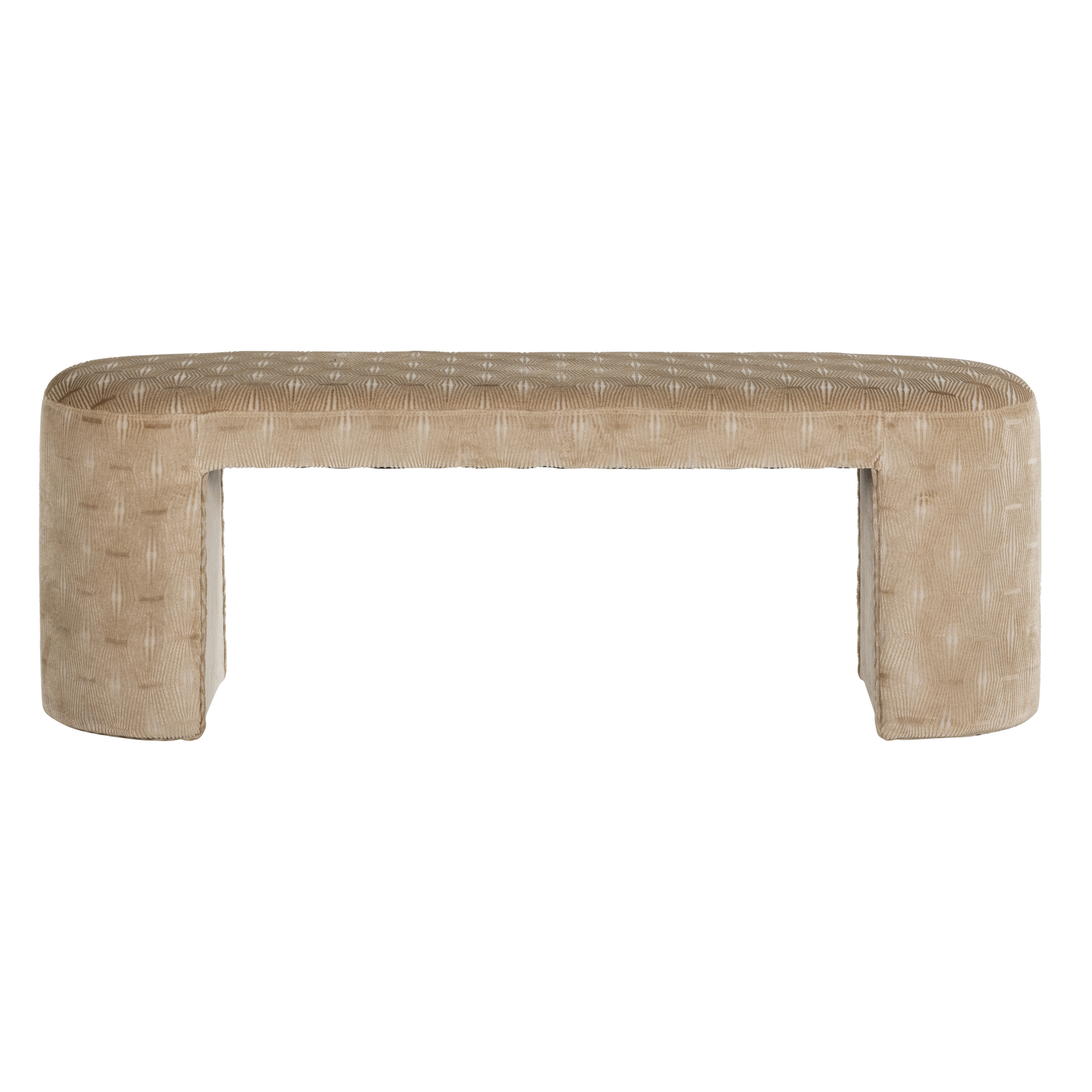 JACOB bank beige met strepen
