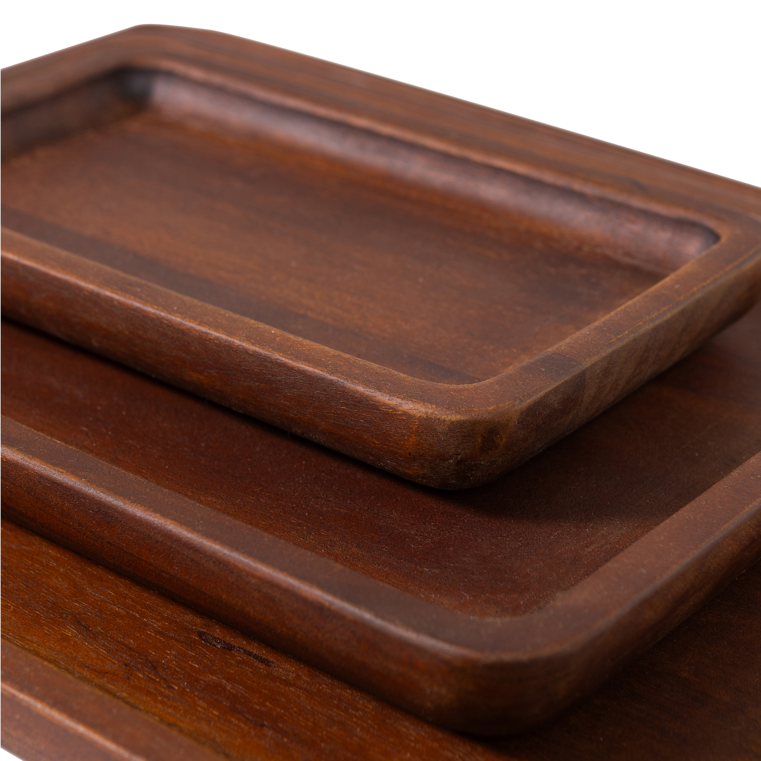 Trayla dienbladen set mango hout