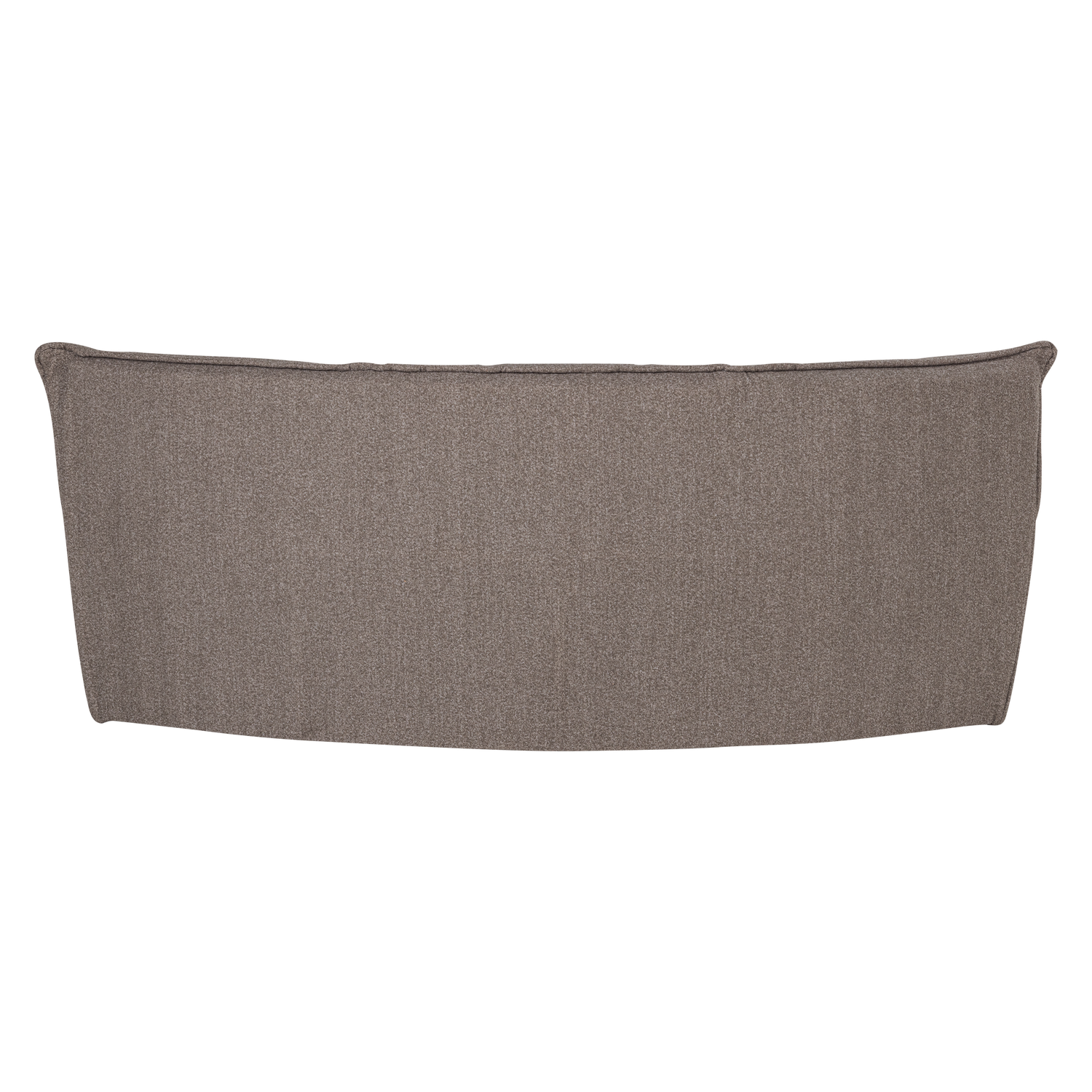 Sofa CLUSTER - moduł narożny szarobrązowy bouclé – styl nowoczesny
