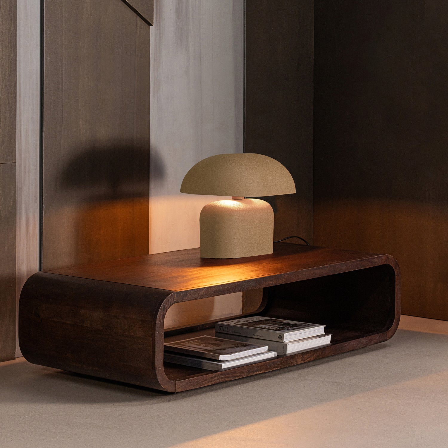 TILO tafellamp beige
