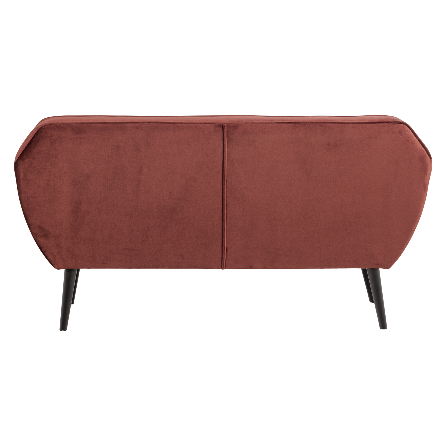 Burgundy Velvet 2-Seater Sofa ROCCO