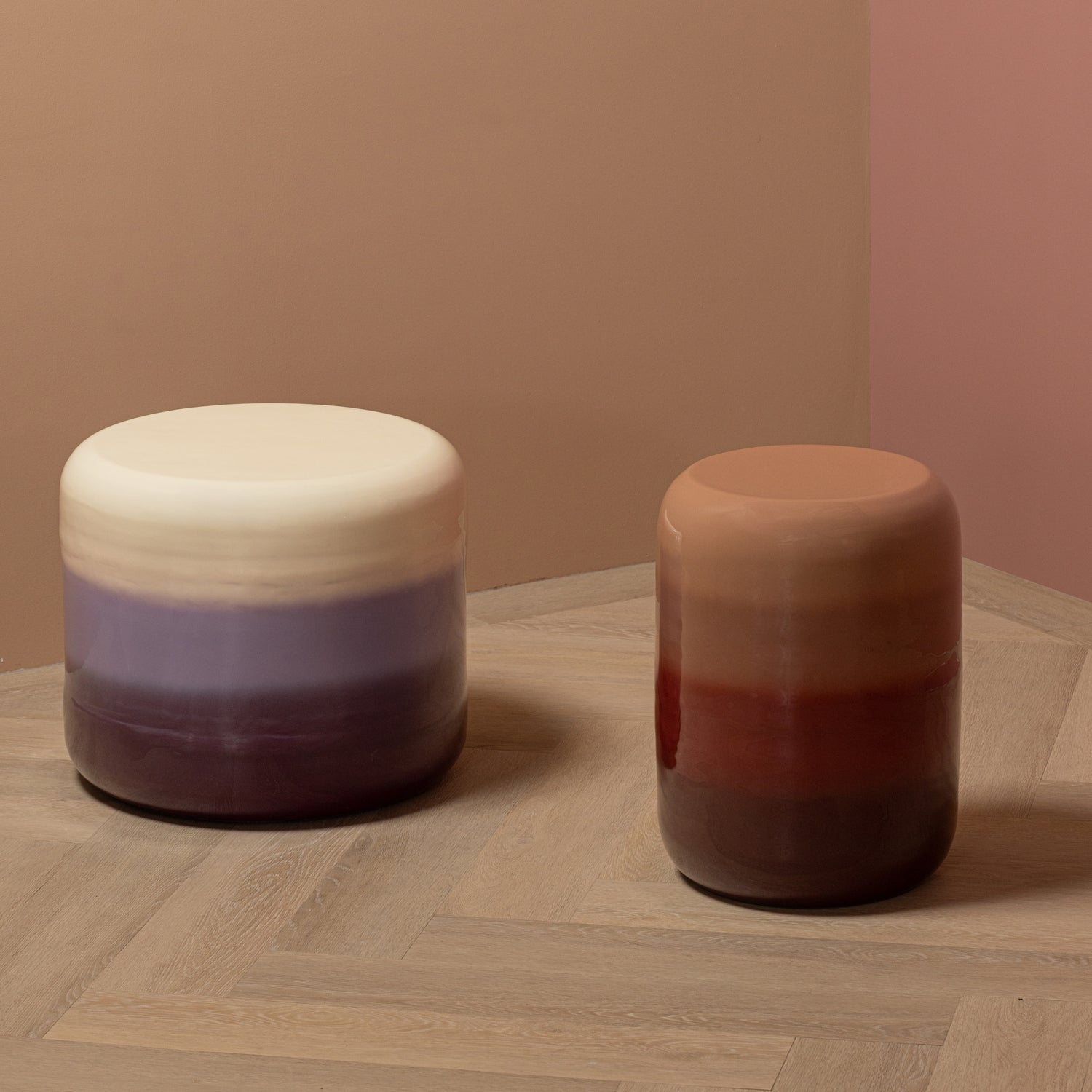 NURO Brown Side Table