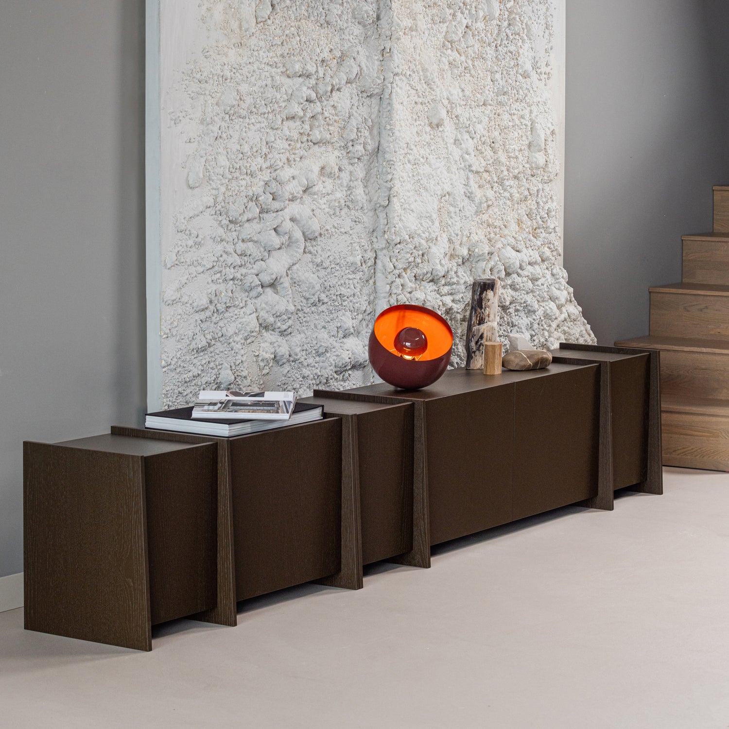 TV-meubel BROCK bruin