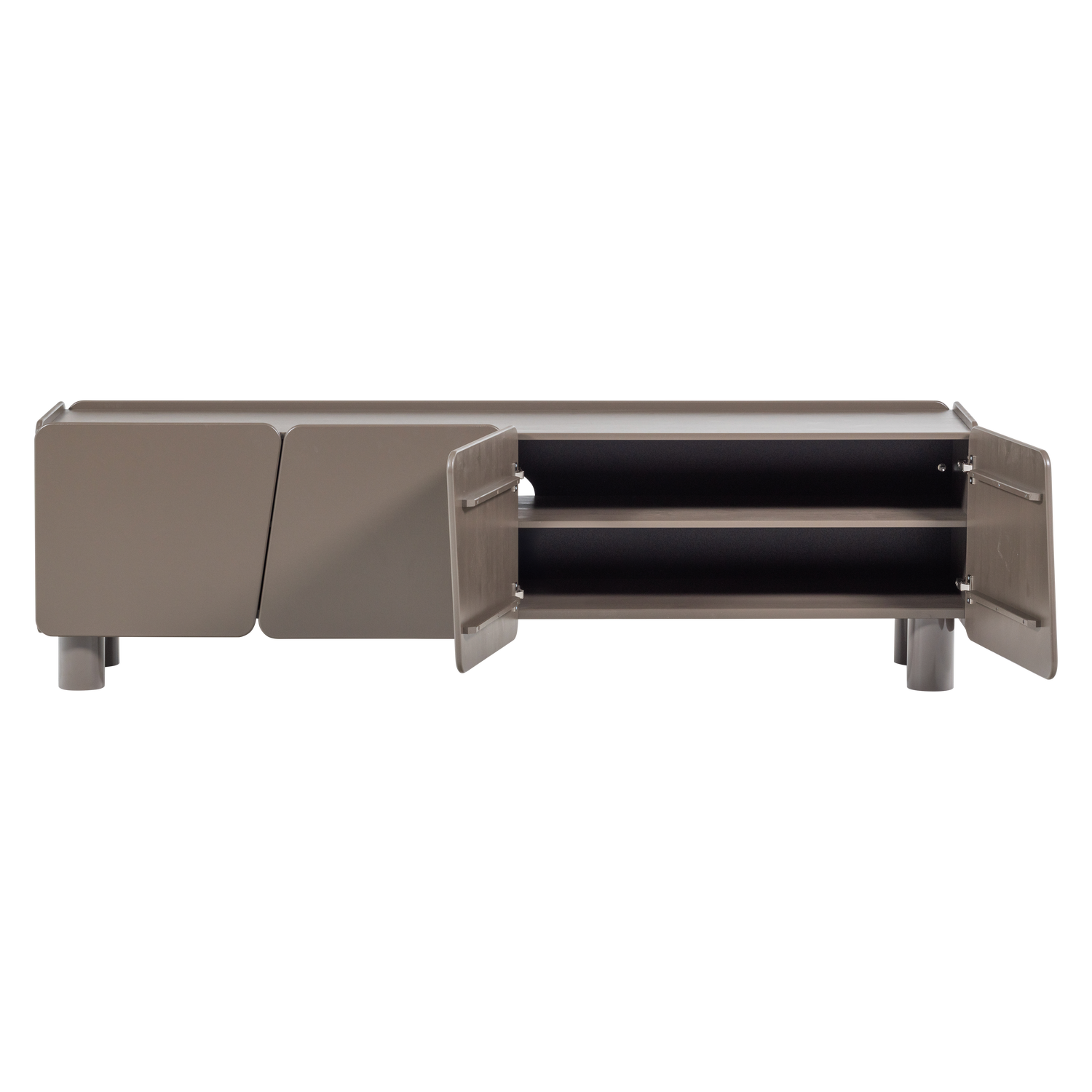 ROOT TV Cabinet in Truffle Brown