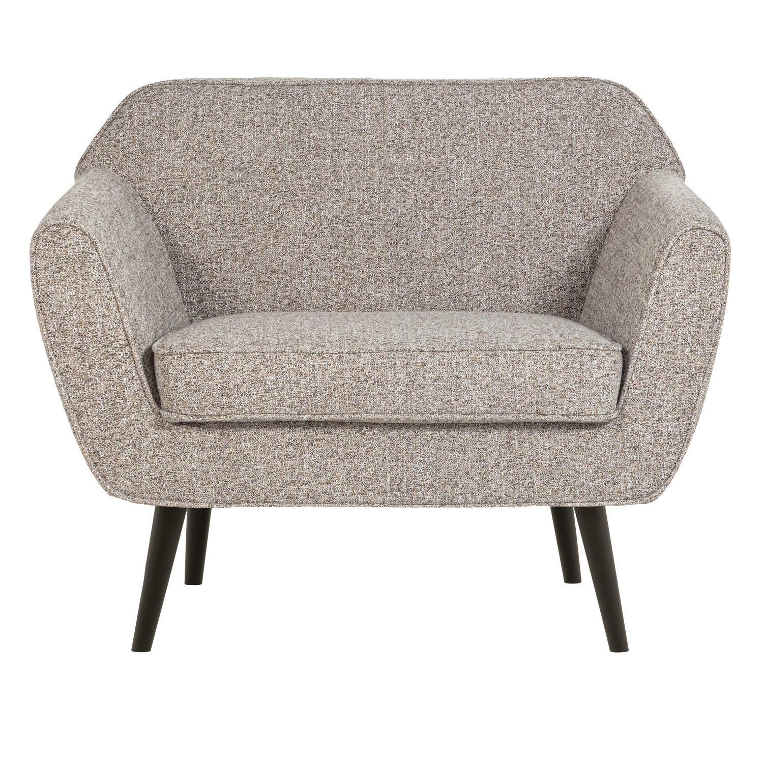 Fauteuil ROCCO beige-bruin melange