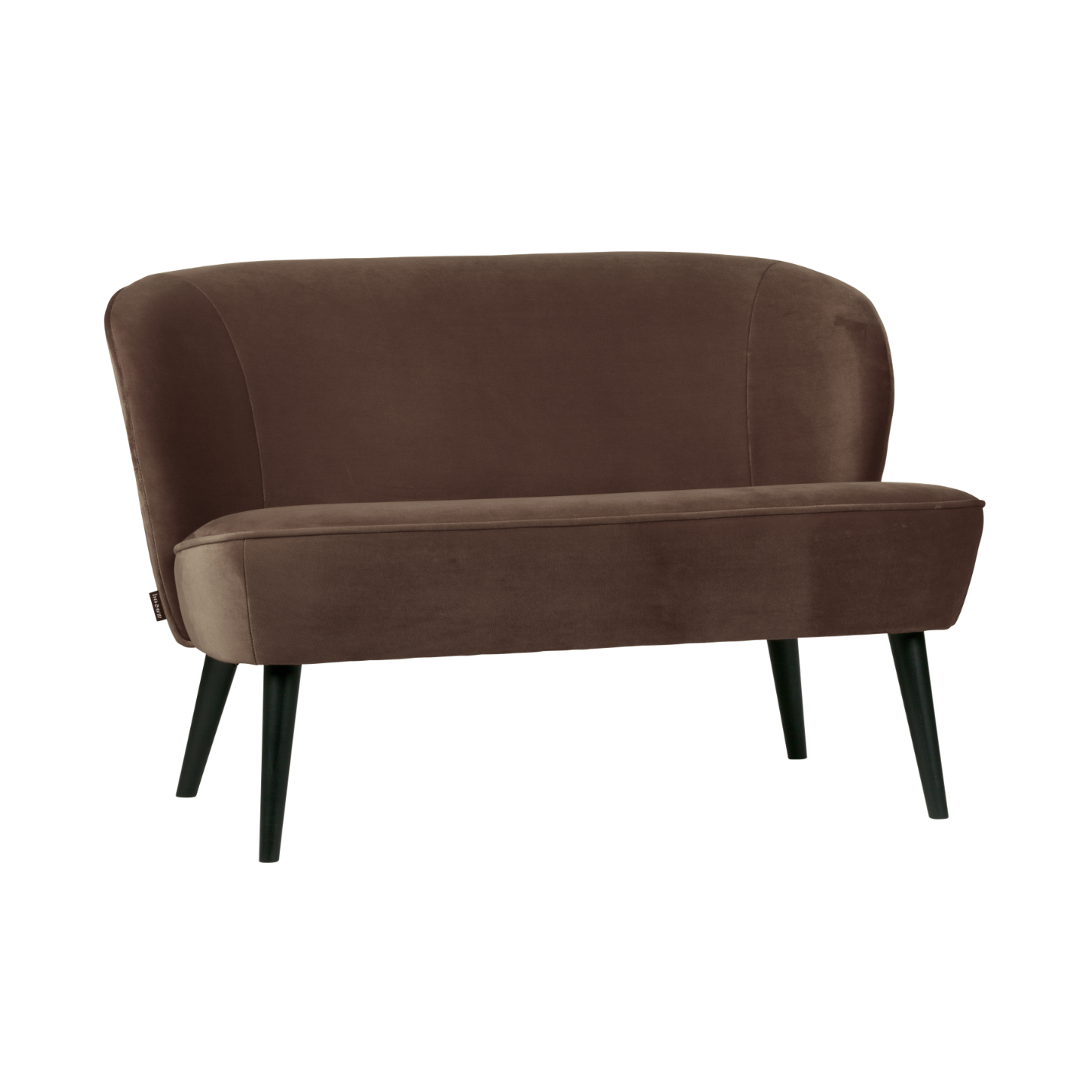 Velvet Sofa SARA Chocolate
